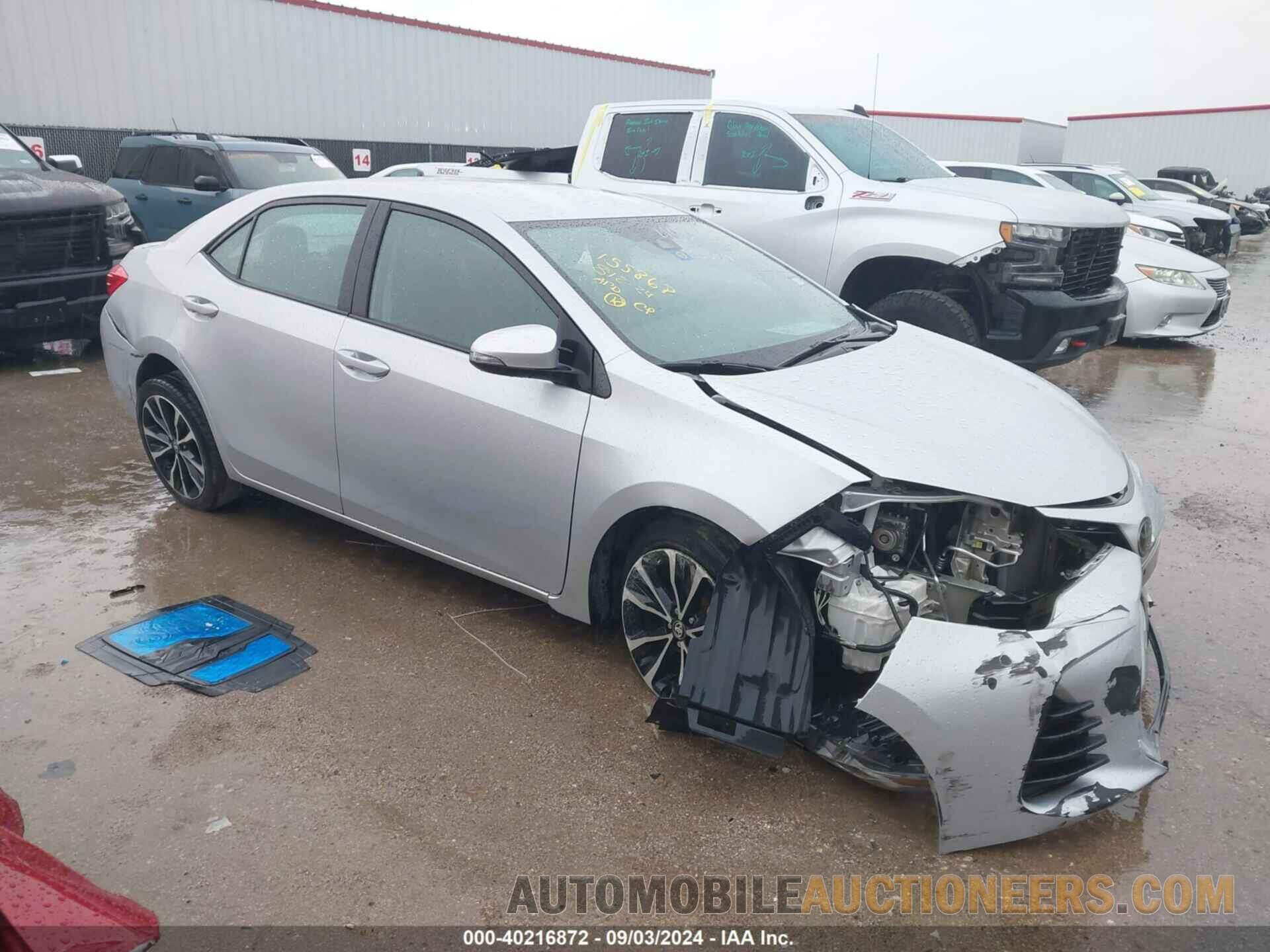 5YFBURHE7JP772052 TOYOTA COROLLA 2018