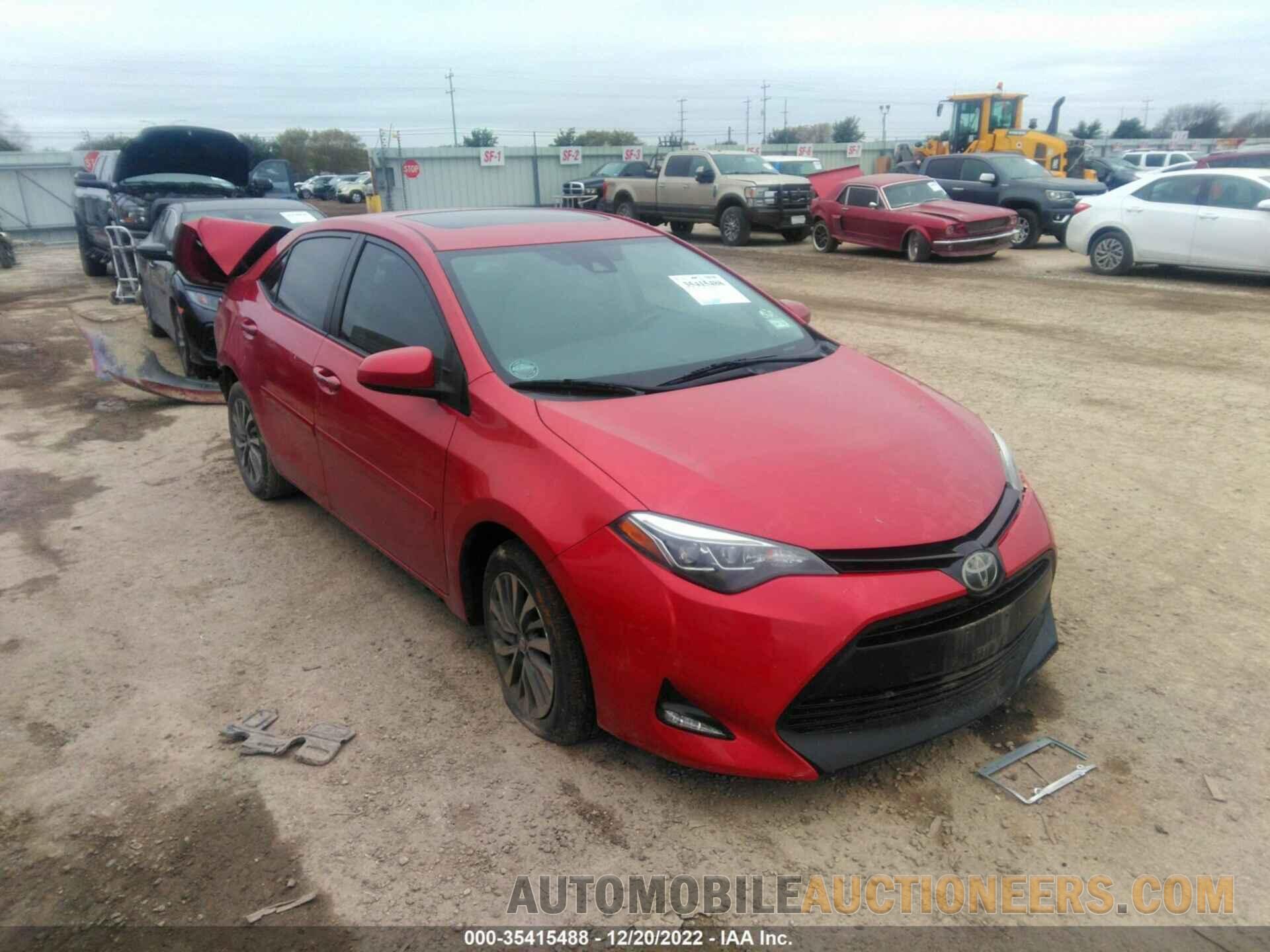 5YFBURHE7JP776571 TOYOTA COROLLA 2018