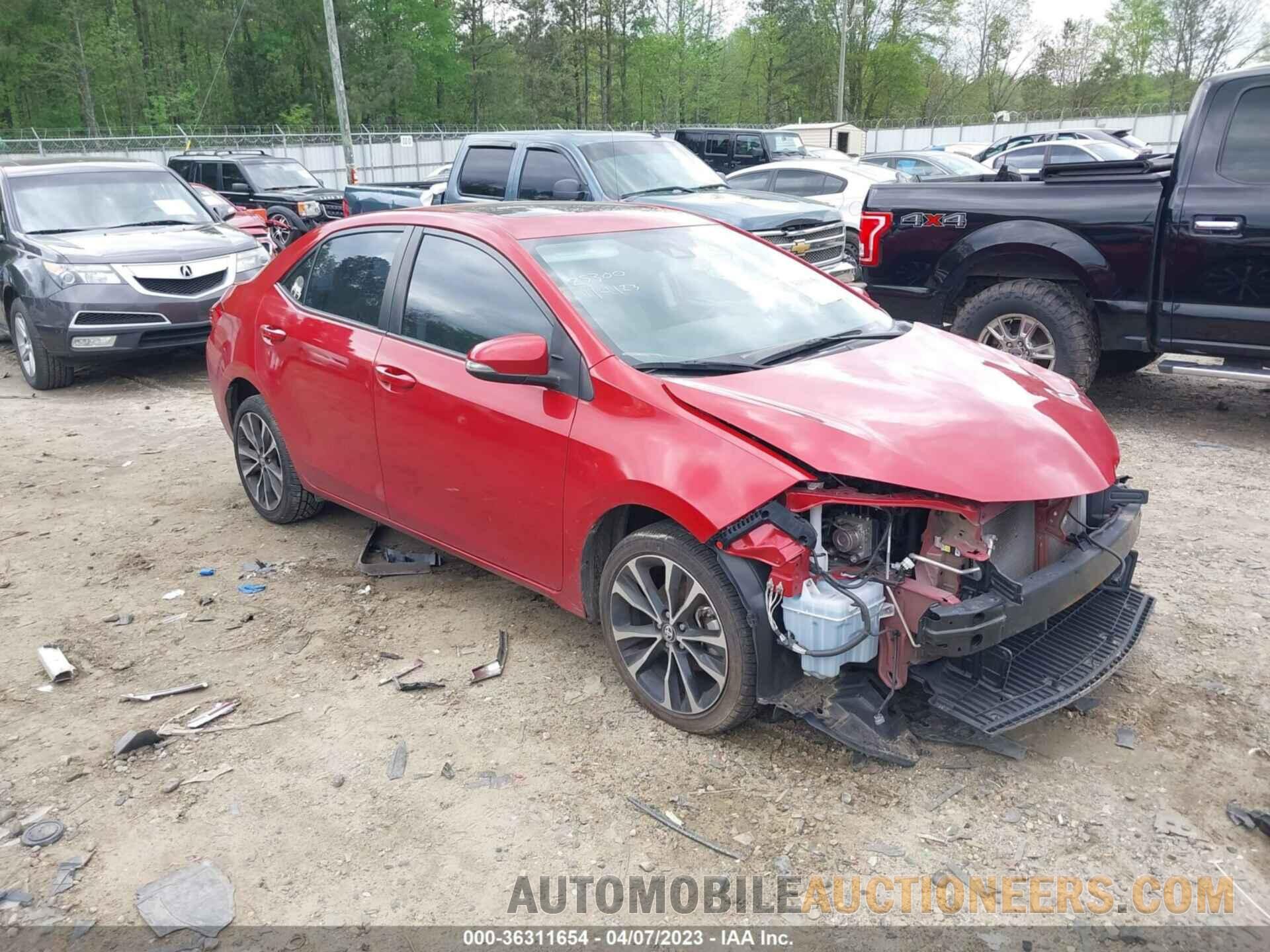 5YFBURHE7JP817202 TOYOTA COROLLA 2018