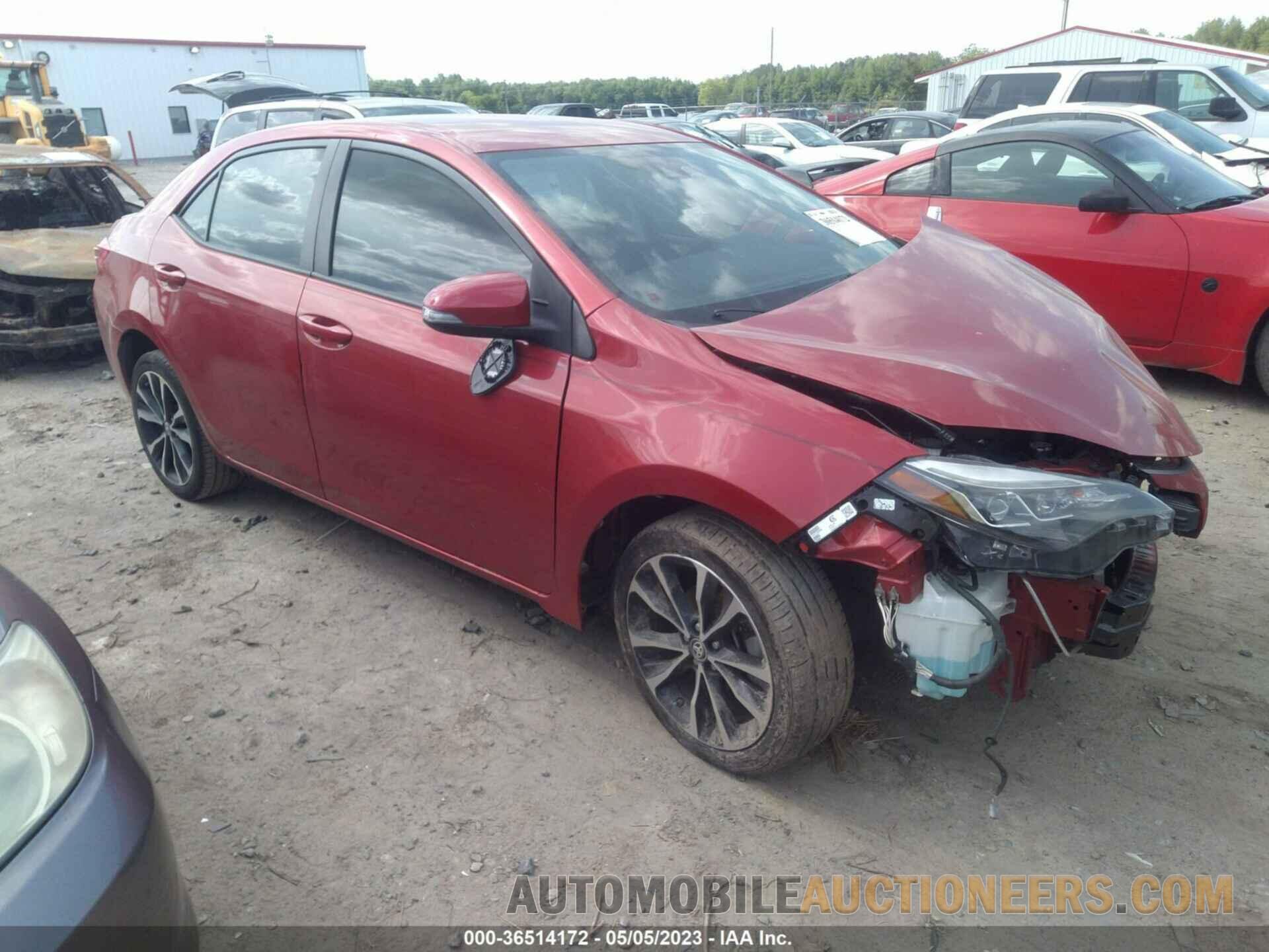 5YFBURHE7JP843721 TOYOTA COROLLA 2018