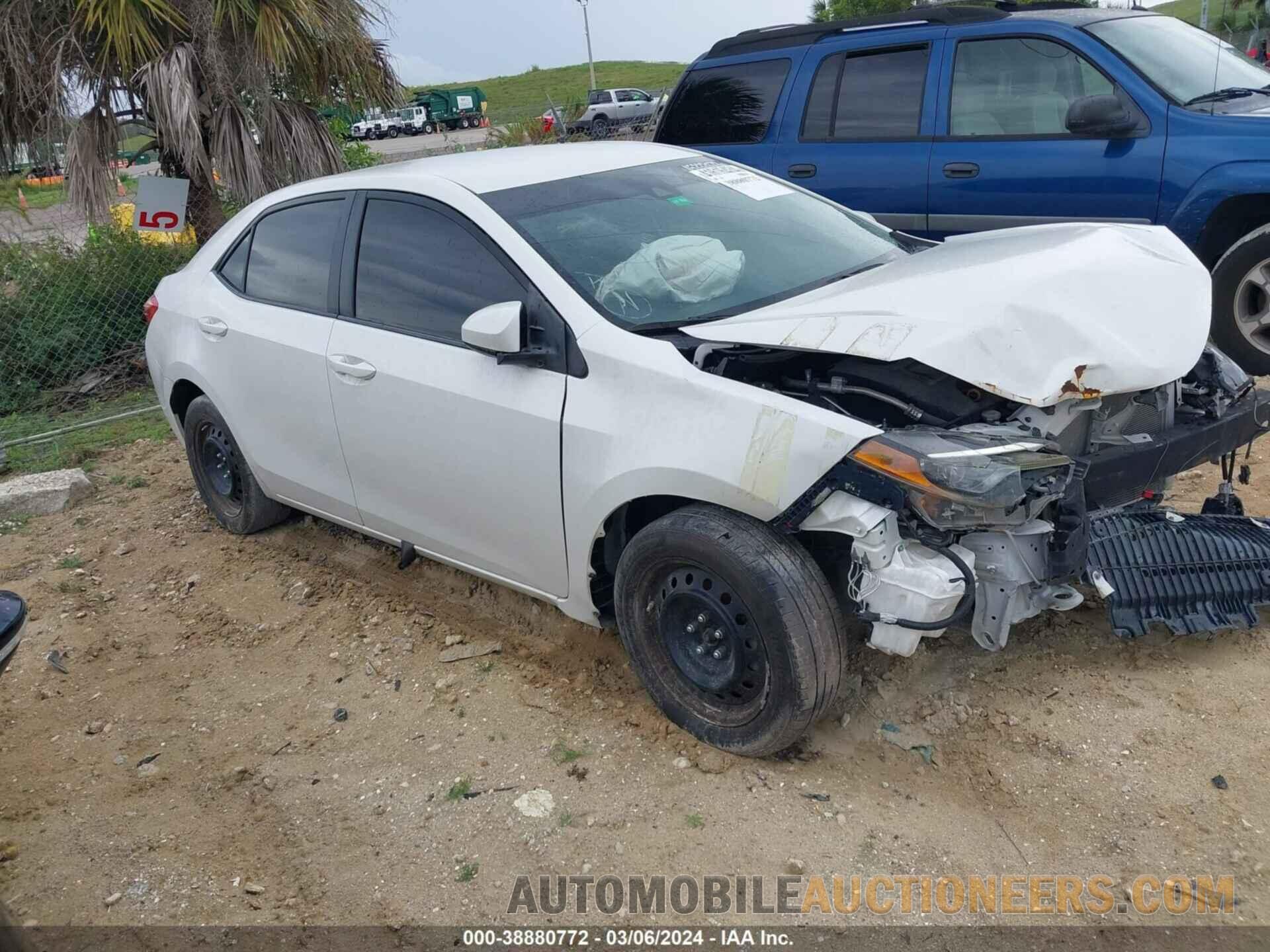 5YFBURHE7KP857460 TOYOTA COROLLA 2019