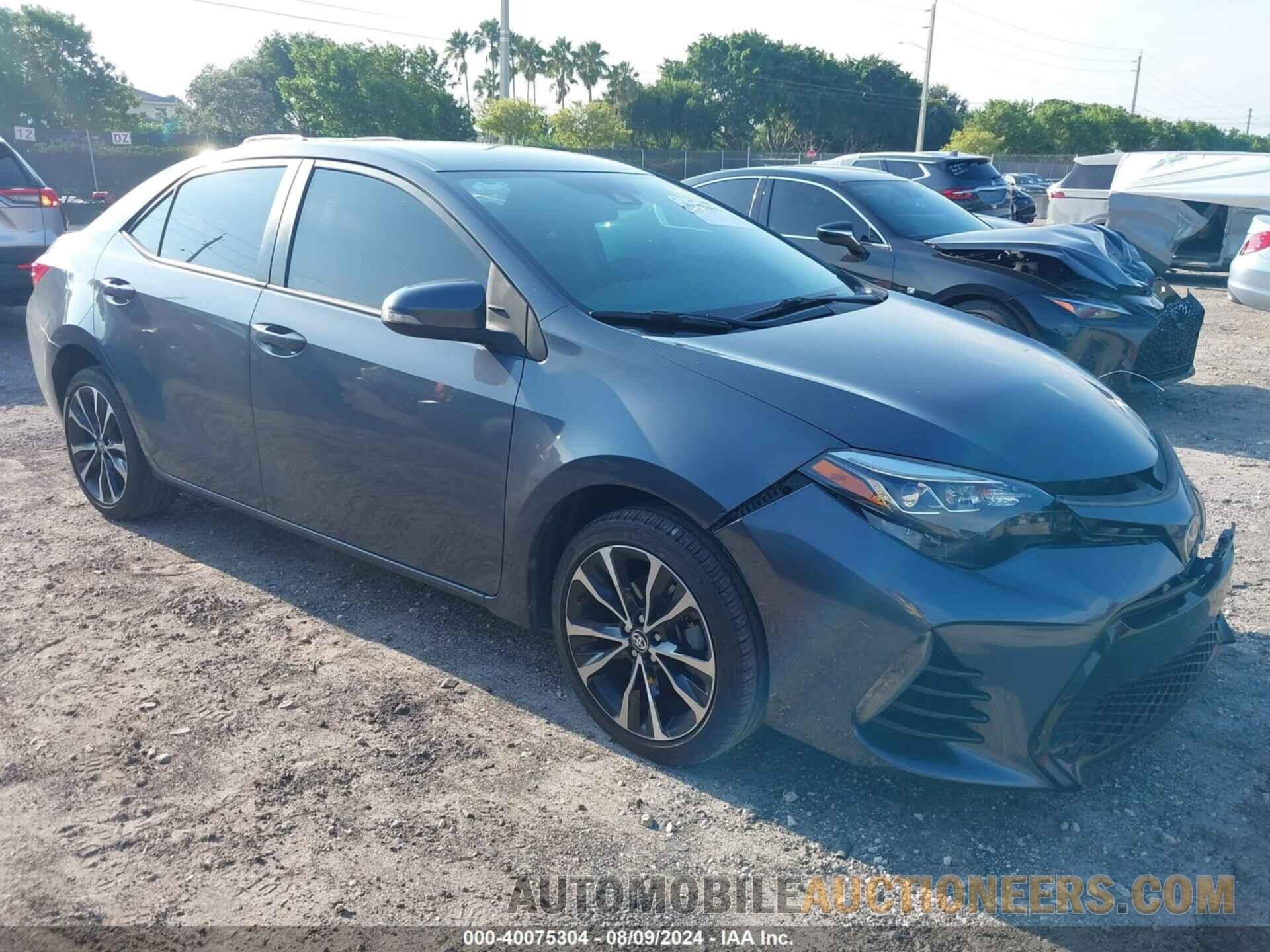 5YFBURHE7KP857491 TOYOTA COROLLA 2019