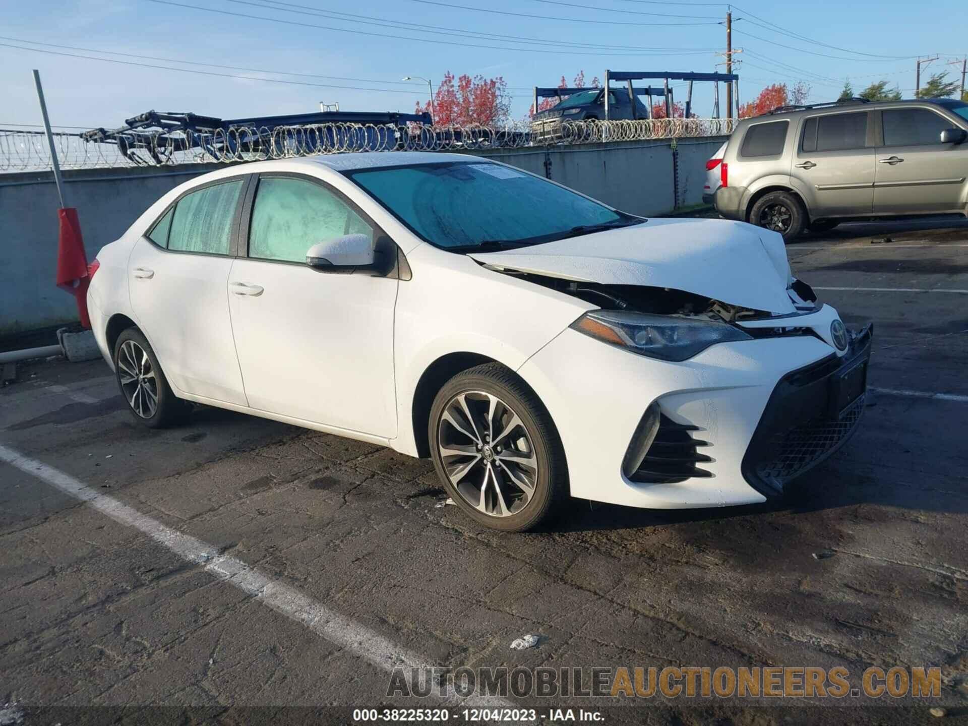 5YFBURHE7KP861654 TOYOTA COROLLA 2019