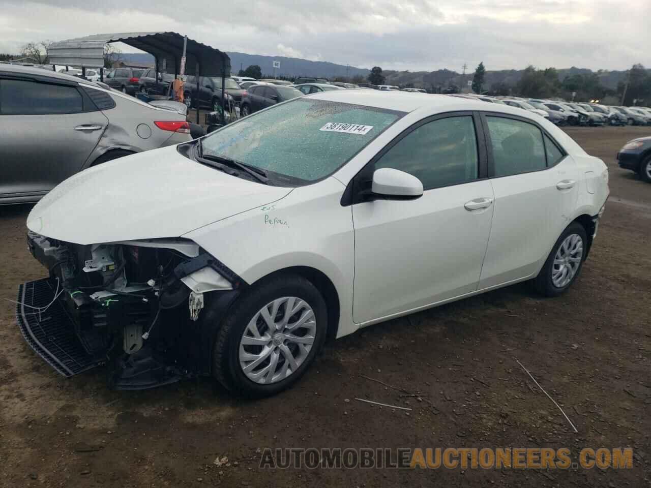 5YFBURHE7KP862691 TOYOTA COROLLA 2019