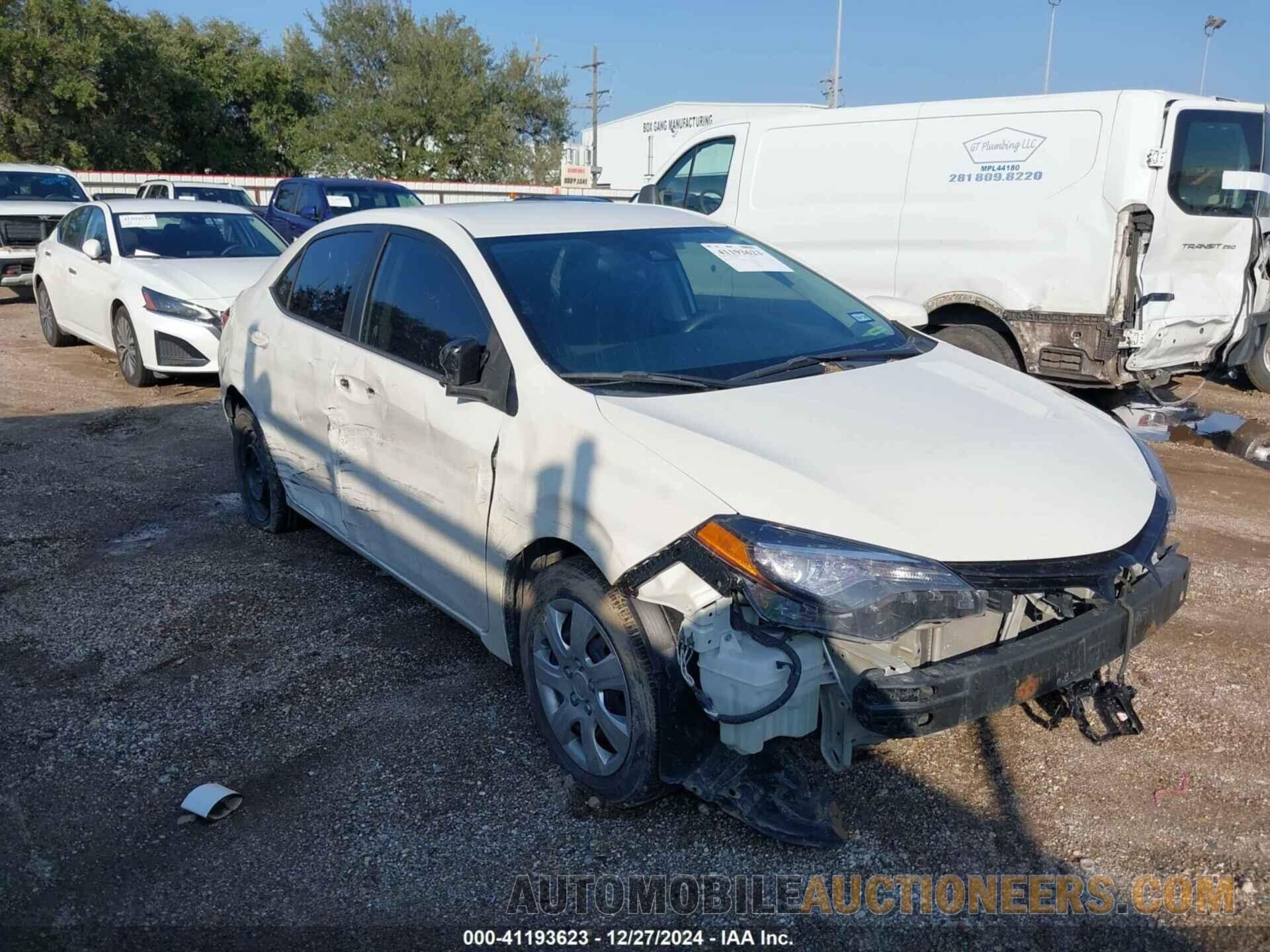 5YFBURHE7KP864585 TOYOTA COROLLA 2019