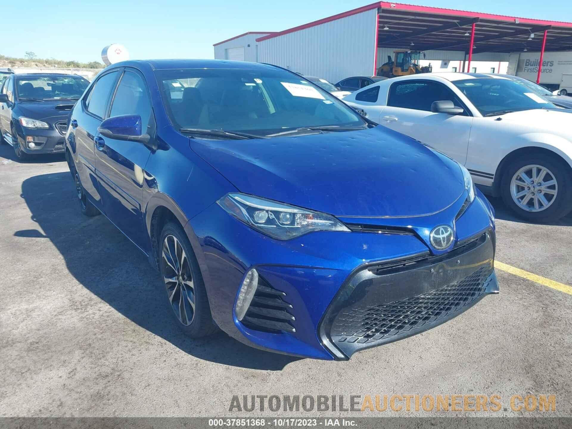 5YFBURHE7KP865610 TOYOTA COROLLA 2019