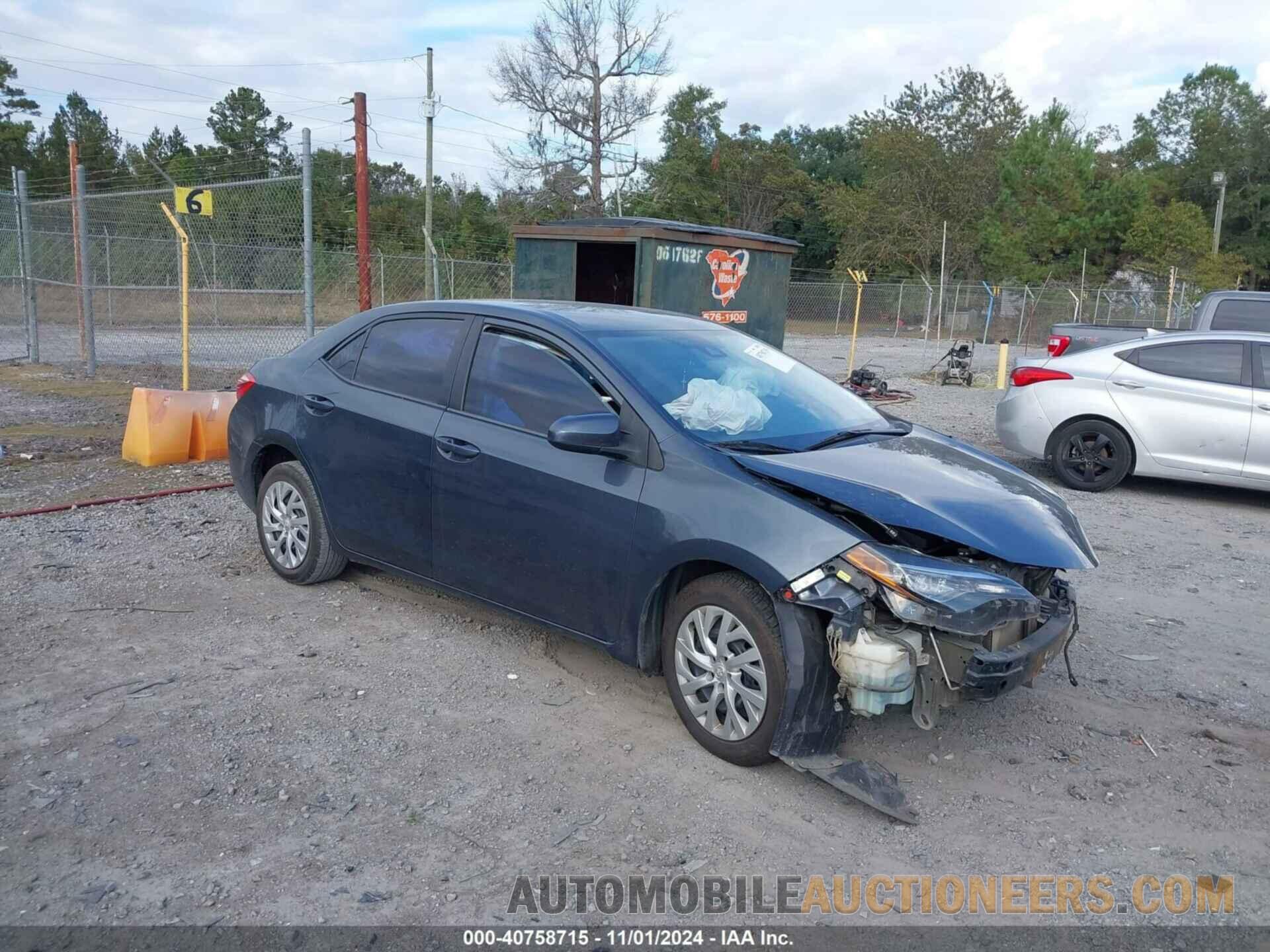 5YFBURHE7KP872623 TOYOTA COROLLA 2019