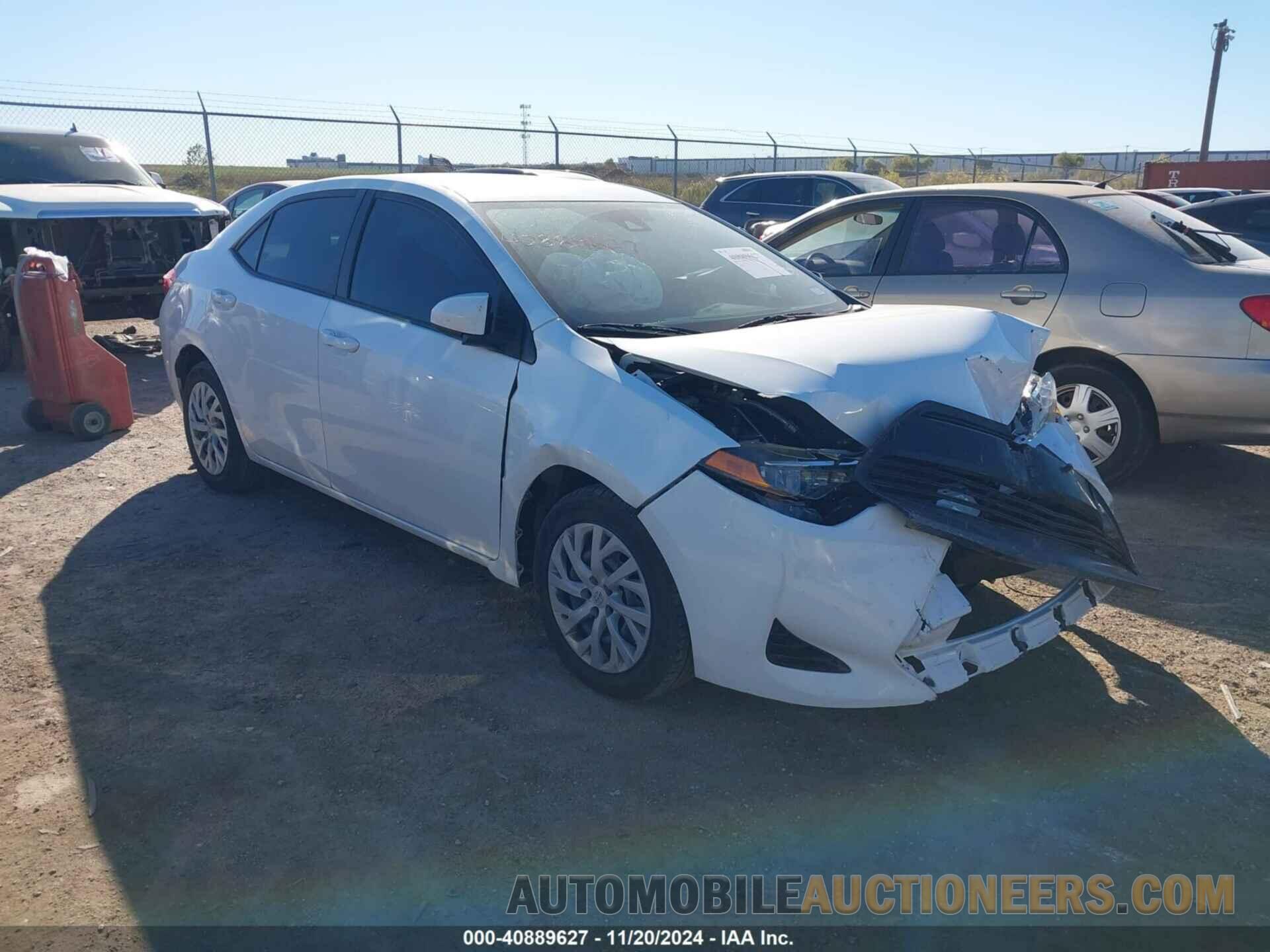 5YFBURHE7KP875277 TOYOTA COROLLA 2019