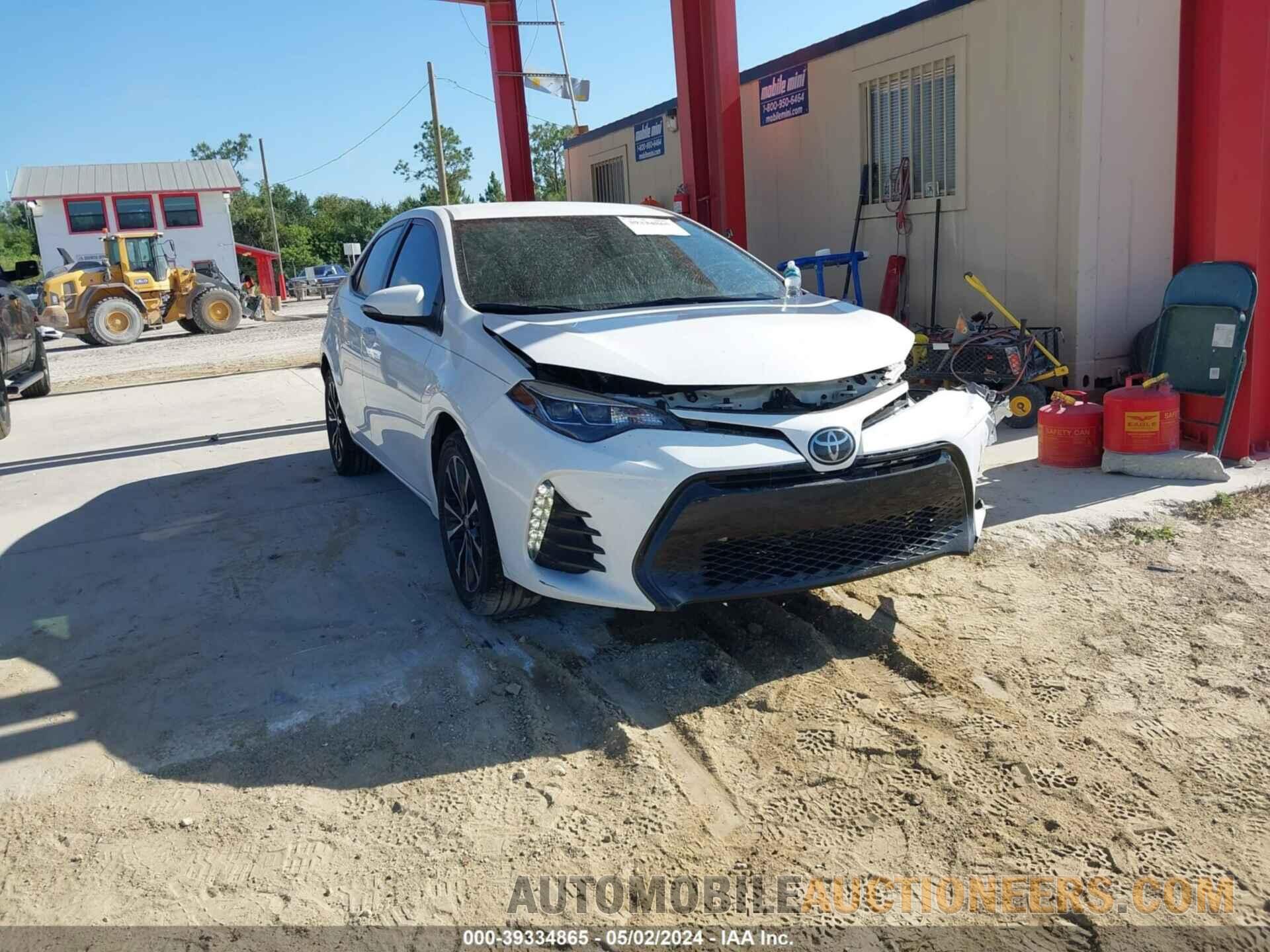 5YFBURHE7KP881631 TOYOTA COROLLA 2019