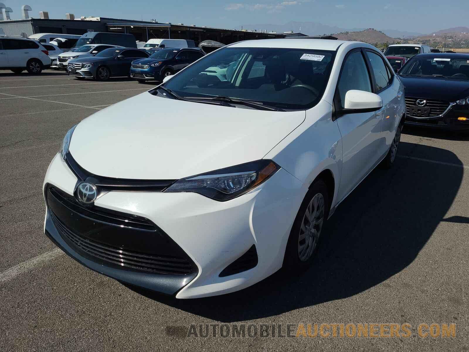 5YFBURHE7KP899336 Toyota Corolla LE 2019