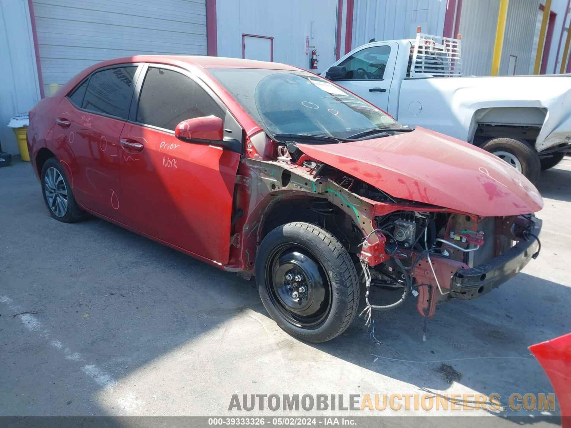 5YFBURHE7KP911338 TOYOTA COROLLA 2019