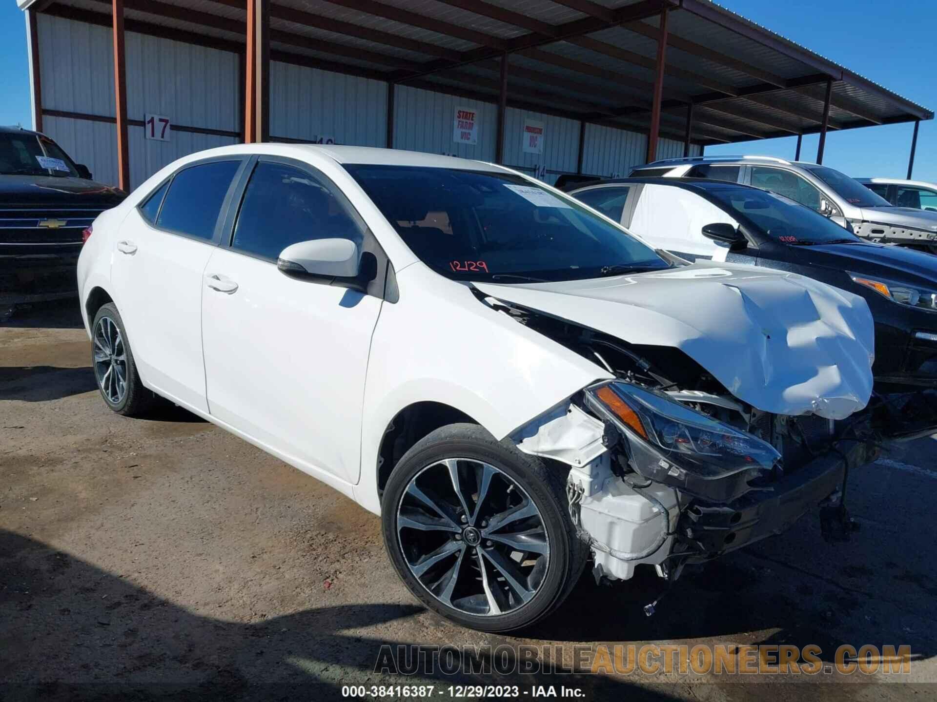 5YFBURHE7KP913722 TOYOTA COROLLA 2019