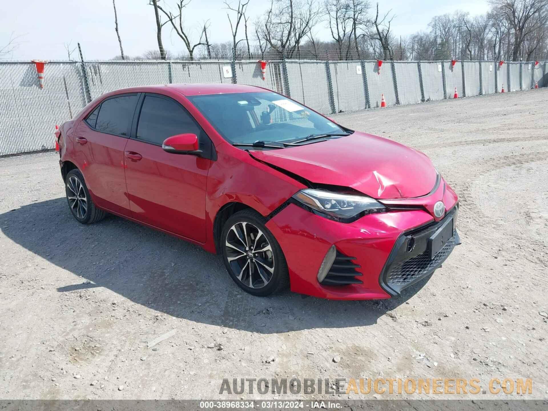 5YFBURHE7KP927359 TOYOTA COROLLA 2019