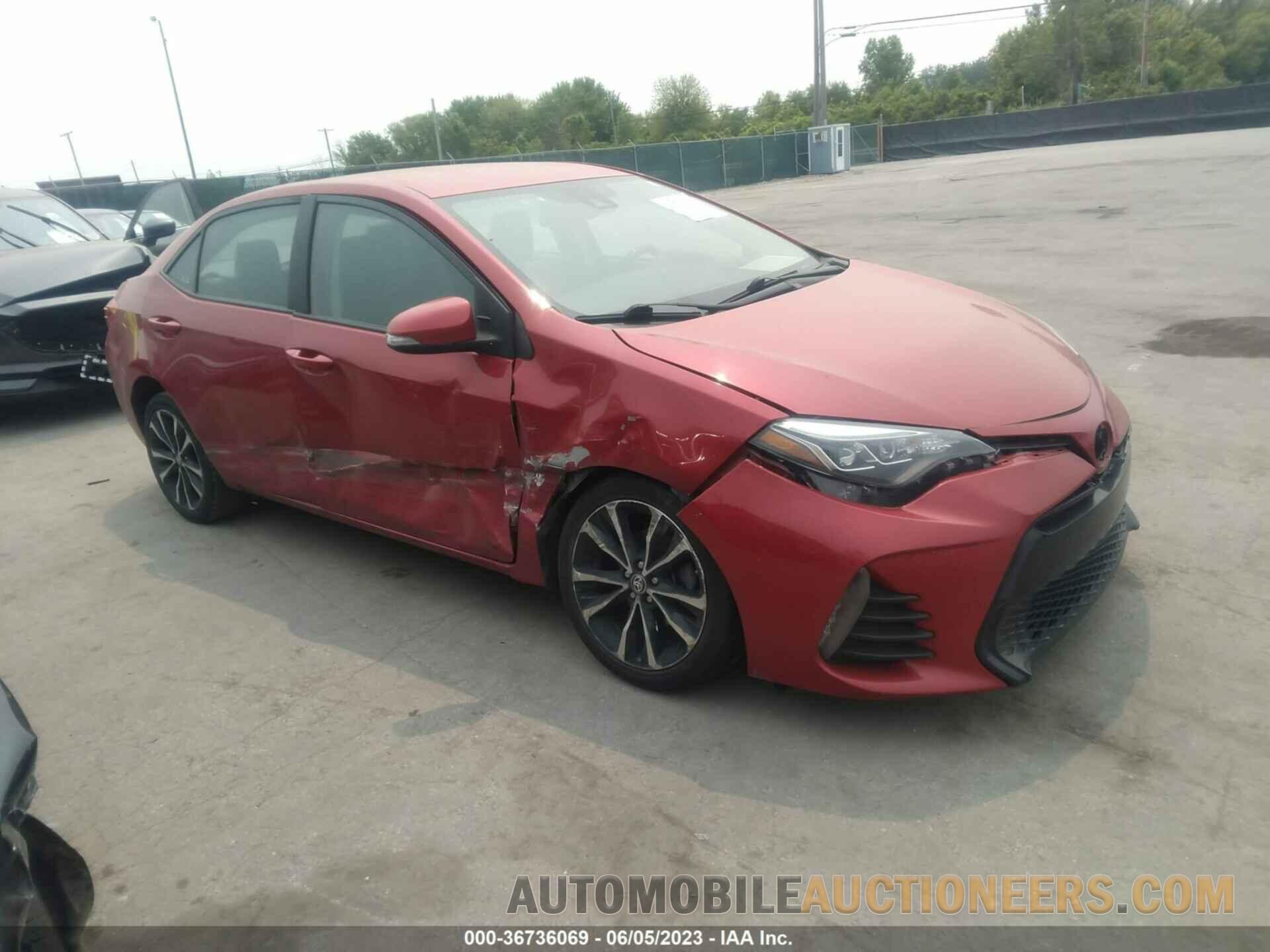 5YFBURHE7KP928821 TOYOTA COROLLA 2019