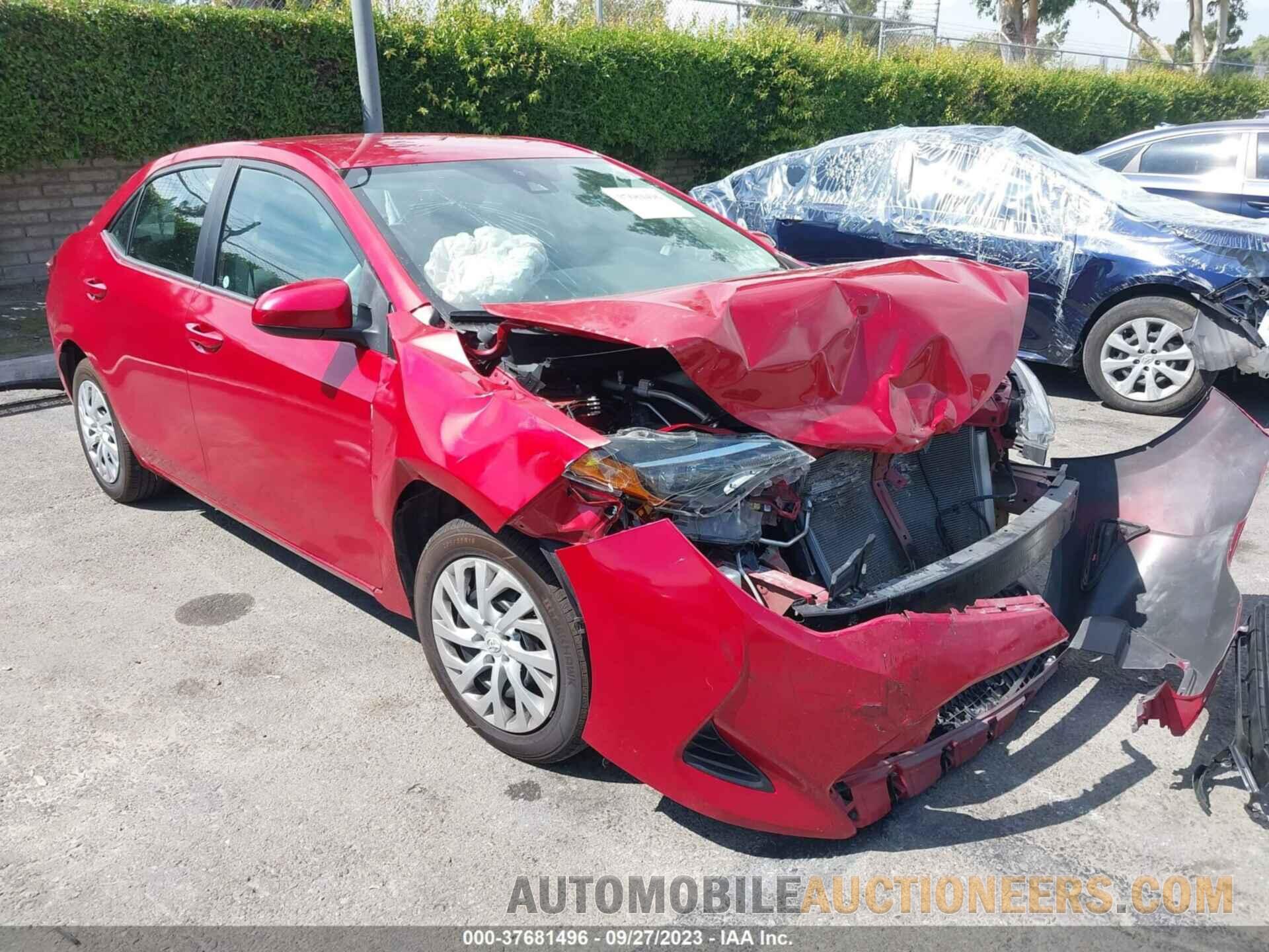 5YFBURHE7KP929239 TOYOTA COROLLA 2019