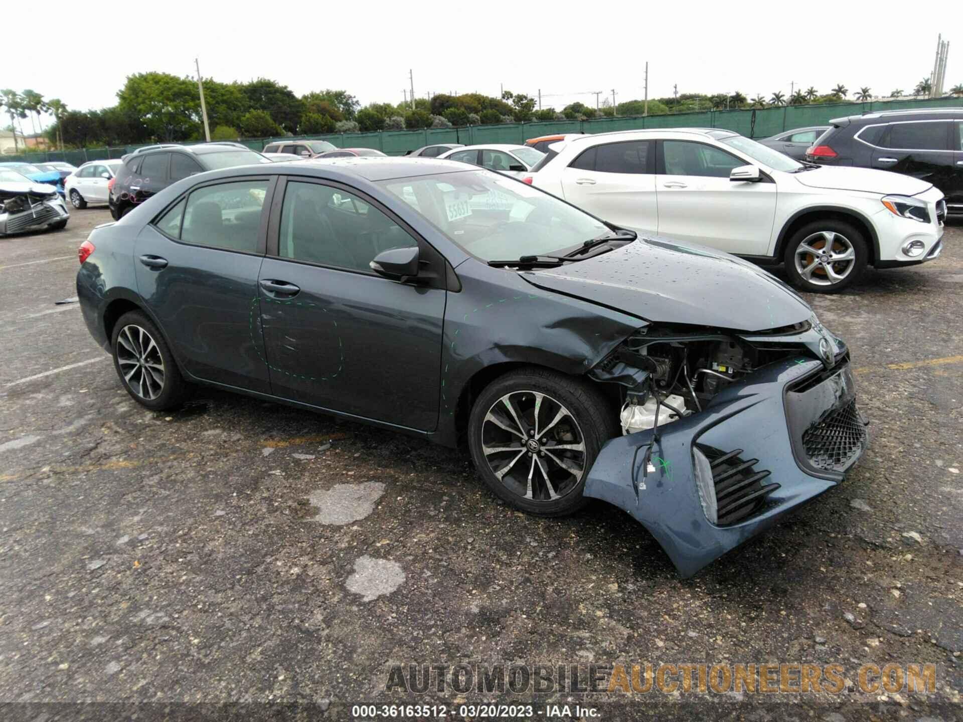 5YFBURHE7KP941648 TOYOTA COROLLA 2019