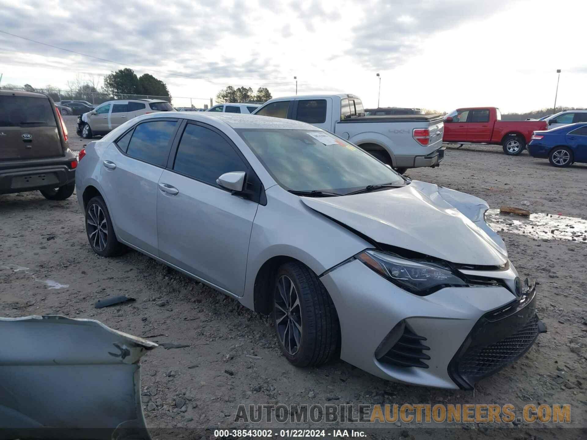 5YFBURHE7KP942377 TOYOTA COROLLA 2019