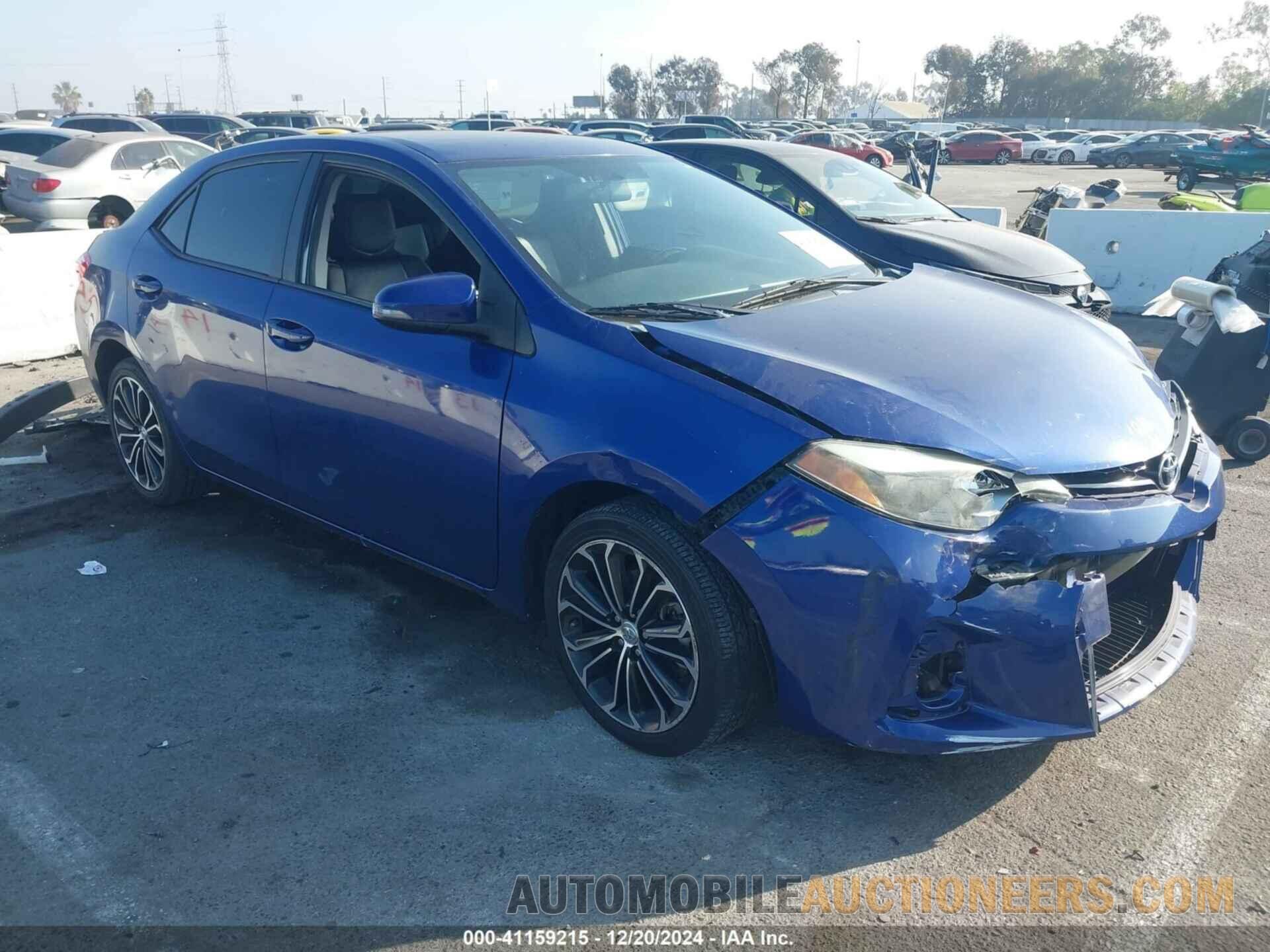 5YFBURHE8FP180716 TOYOTA COROLLA 2015