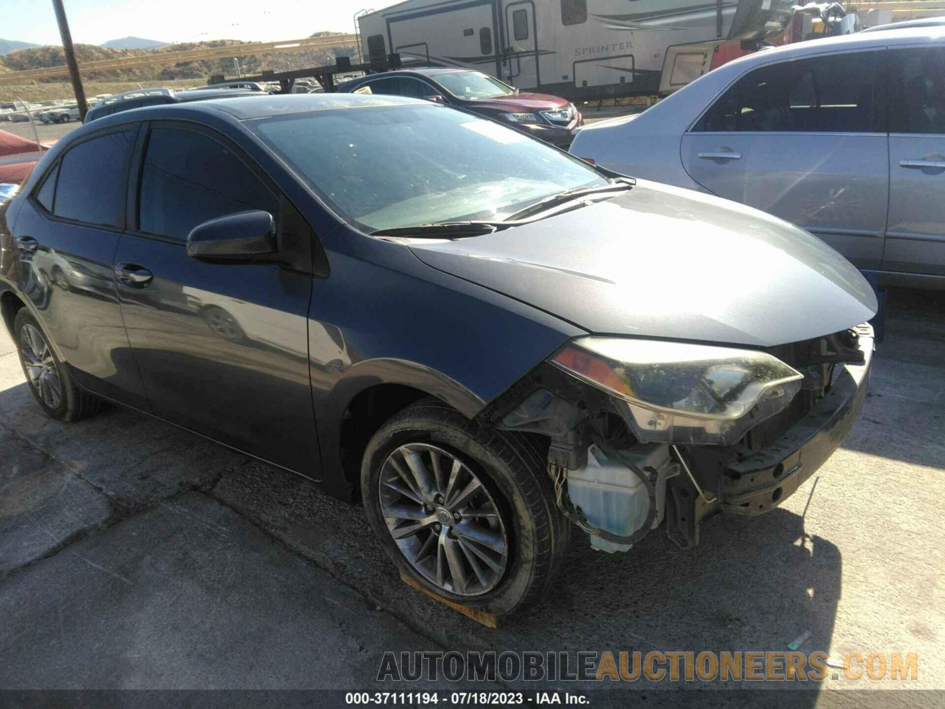 5YFBURHE8FP186497 TOYOTA COROLLA 2015