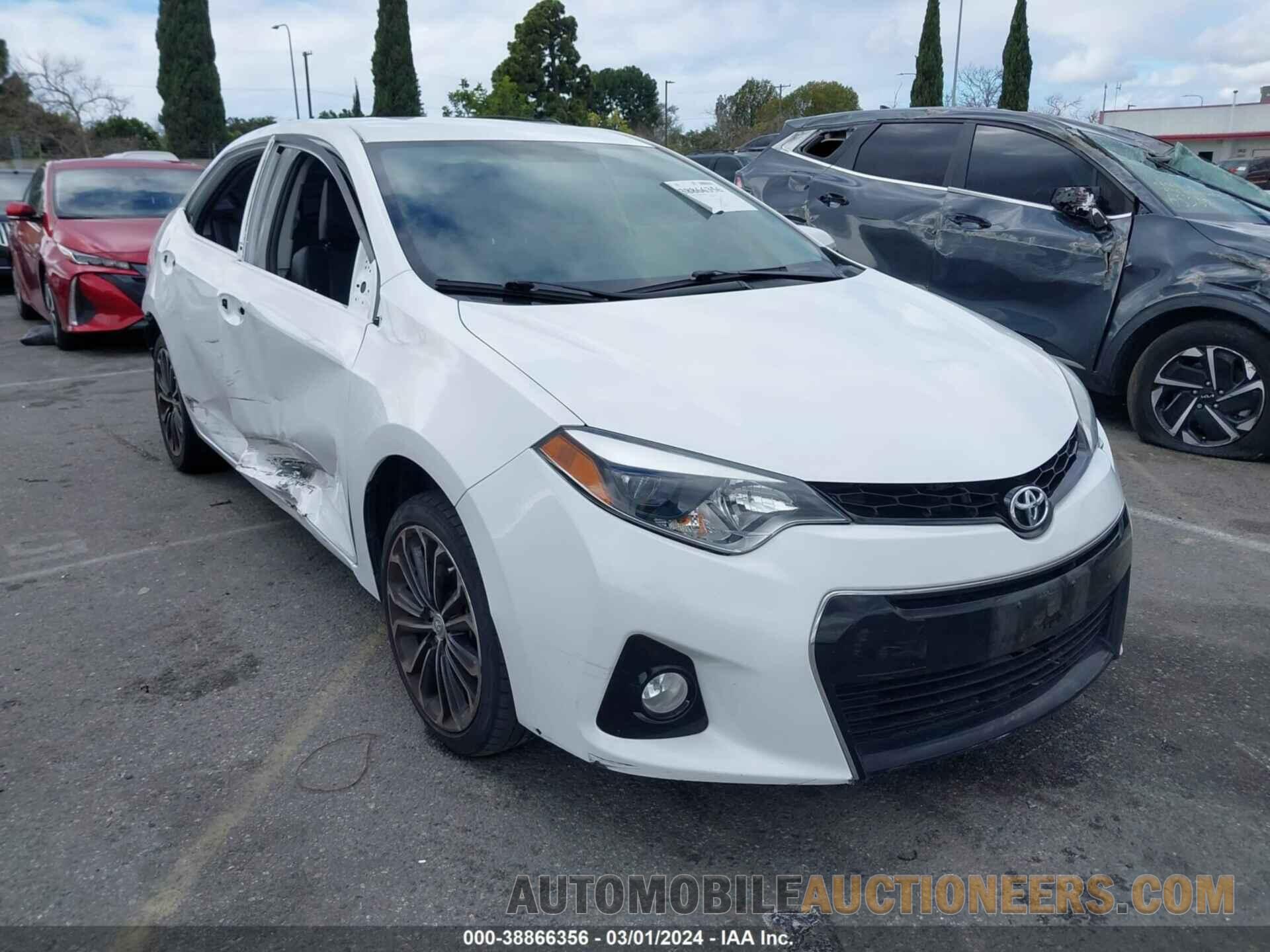 5YFBURHE8FP205453 TOYOTA COROLLA 2015