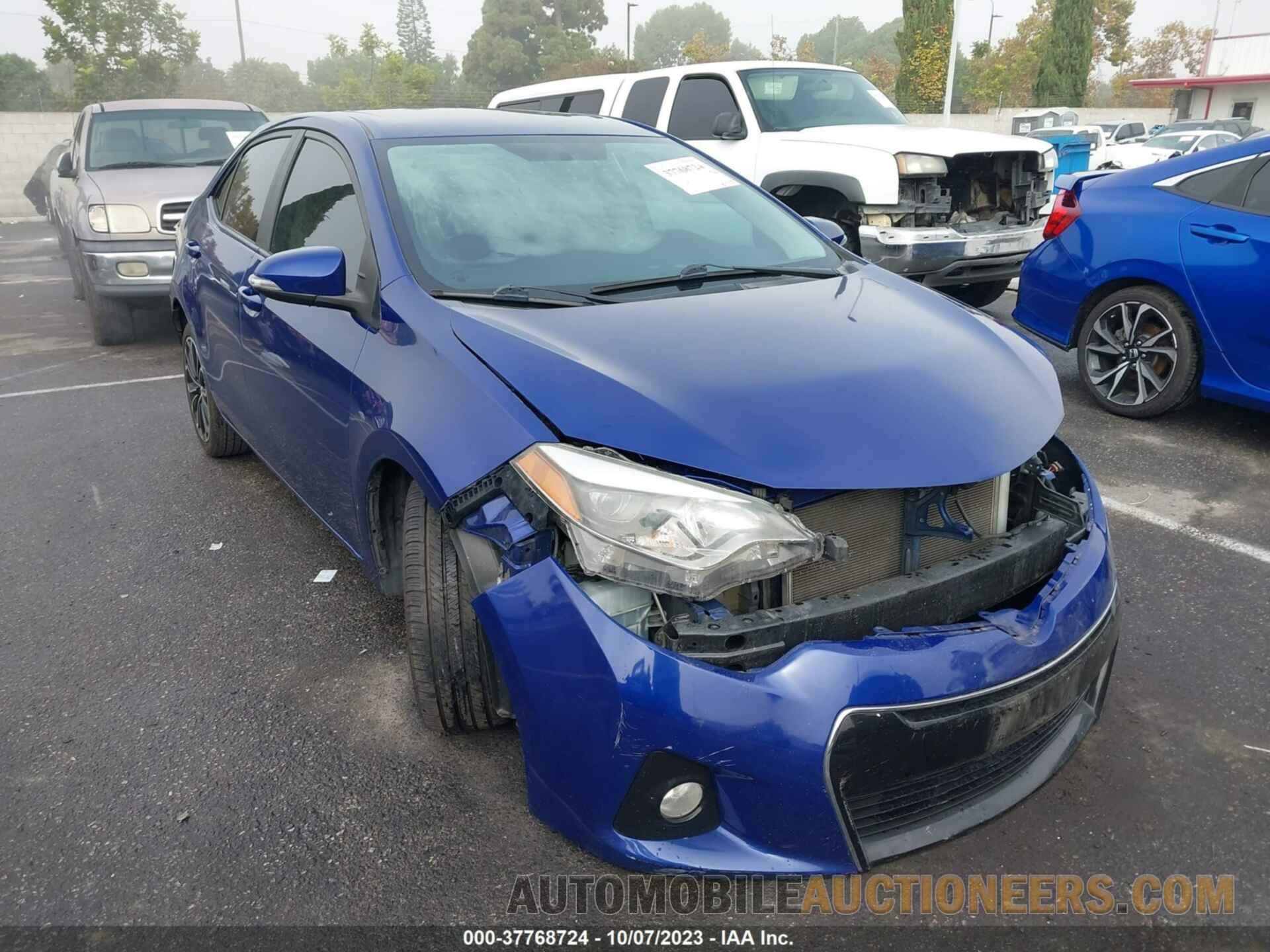 5YFBURHE8FP209907 TOYOTA COROLLA 2015