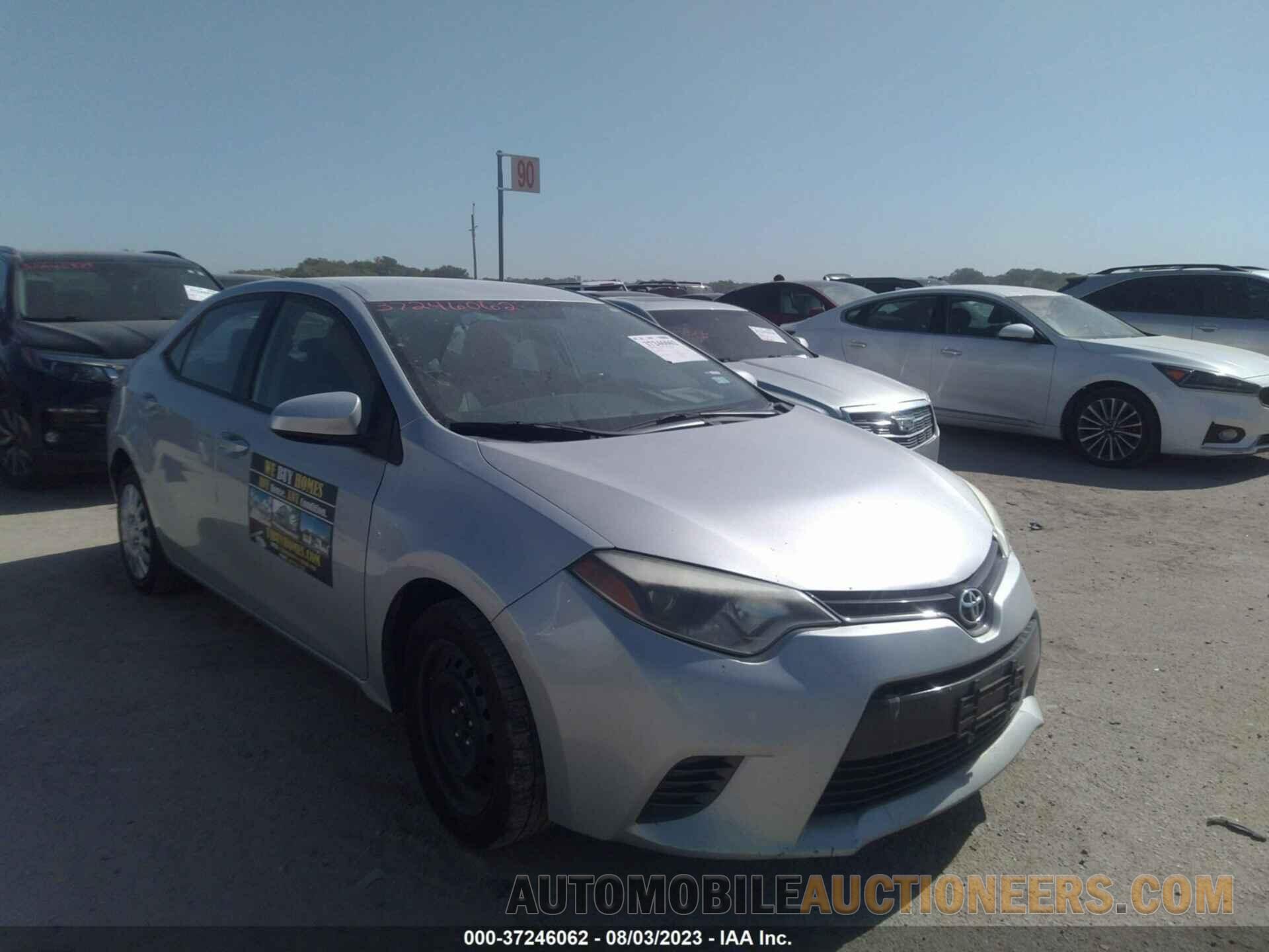 5YFBURHE8FP210653 TOYOTA COROLLA 2015