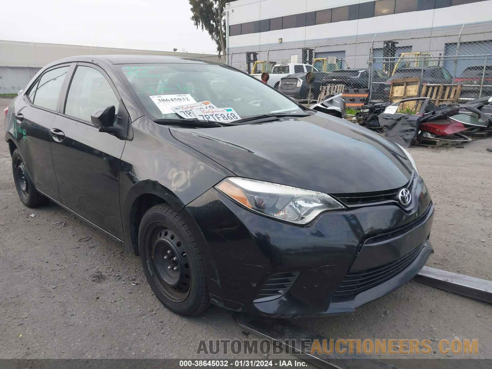 5YFBURHE8FP211155 TOYOTA COROLLA 2015