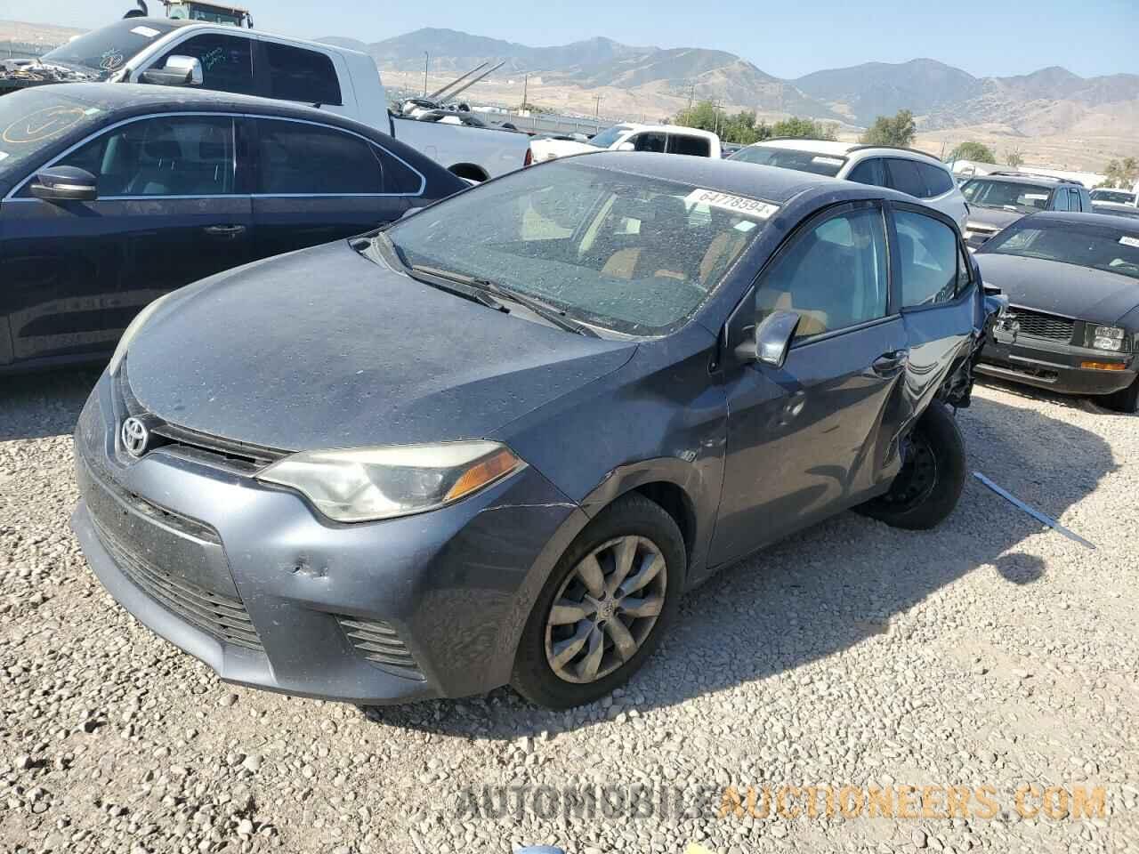 5YFBURHE8FP214881 TOYOTA COROLLA 2015