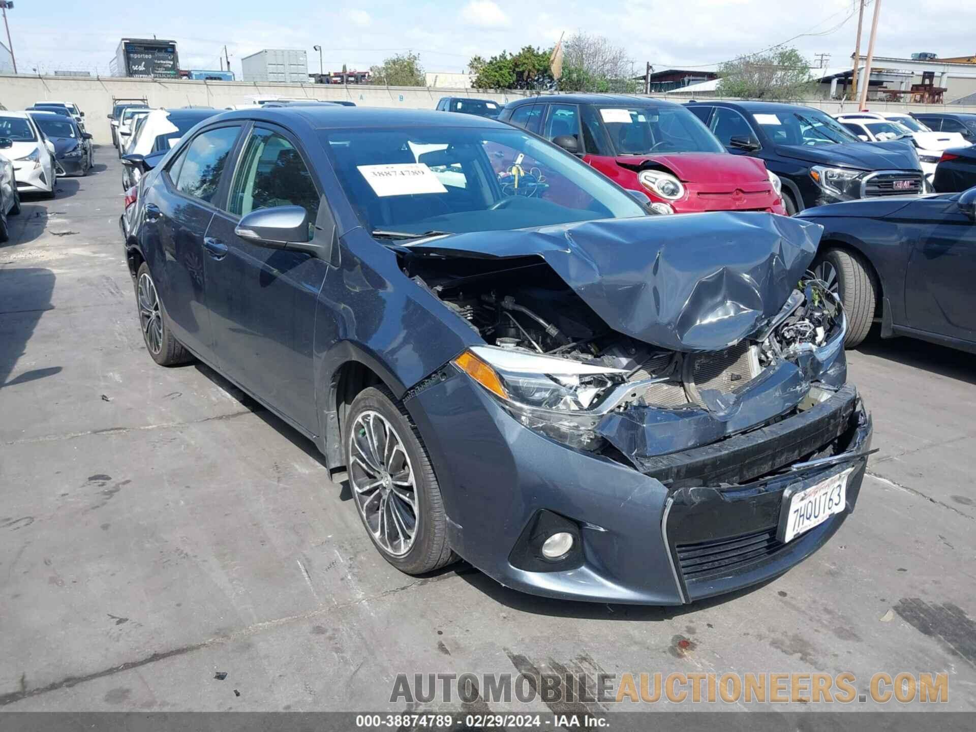 5YFBURHE8FP223225 TOYOTA COROLLA 2015