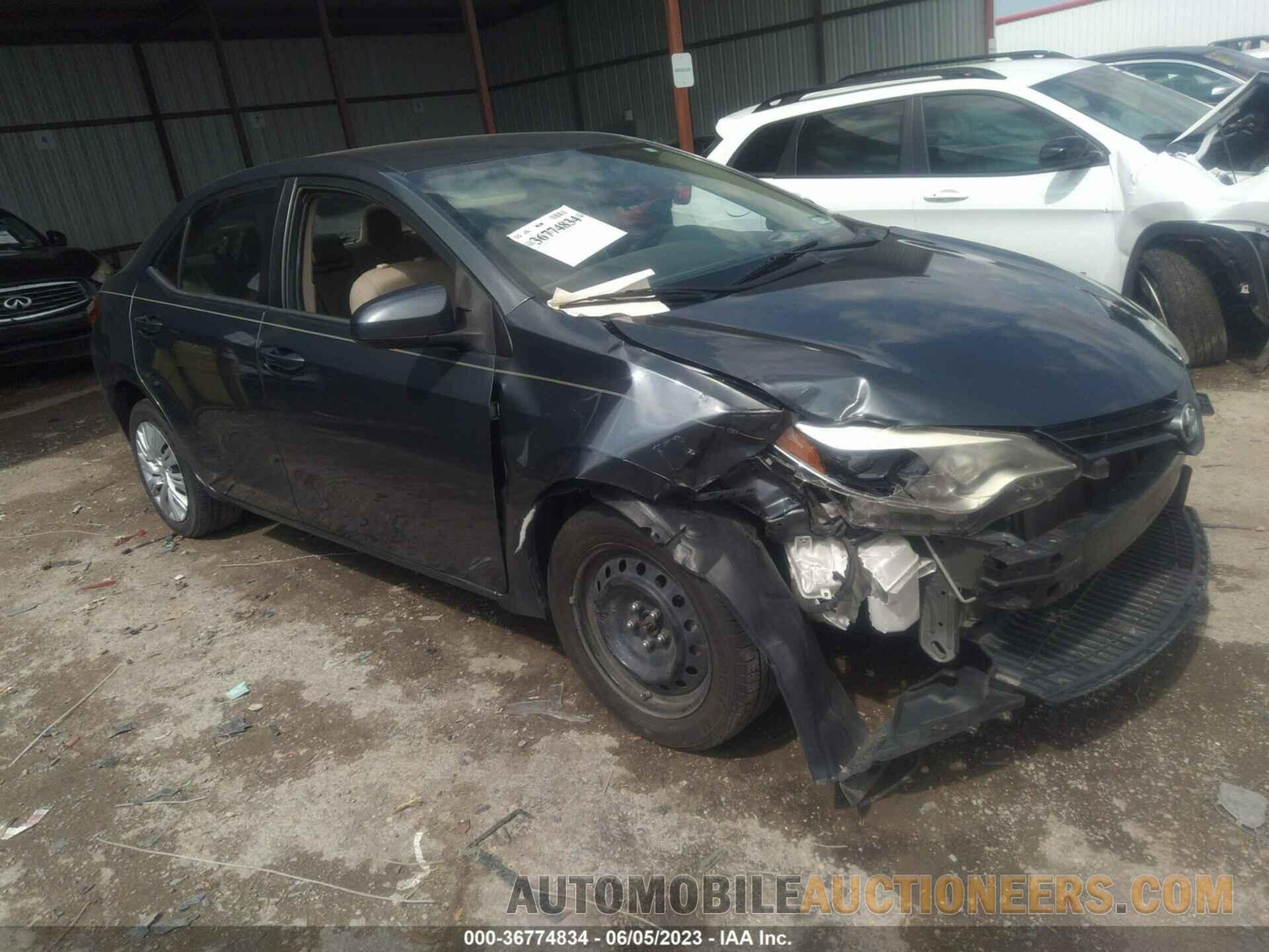 5YFBURHE8FP231292 TOYOTA COROLLA 2015