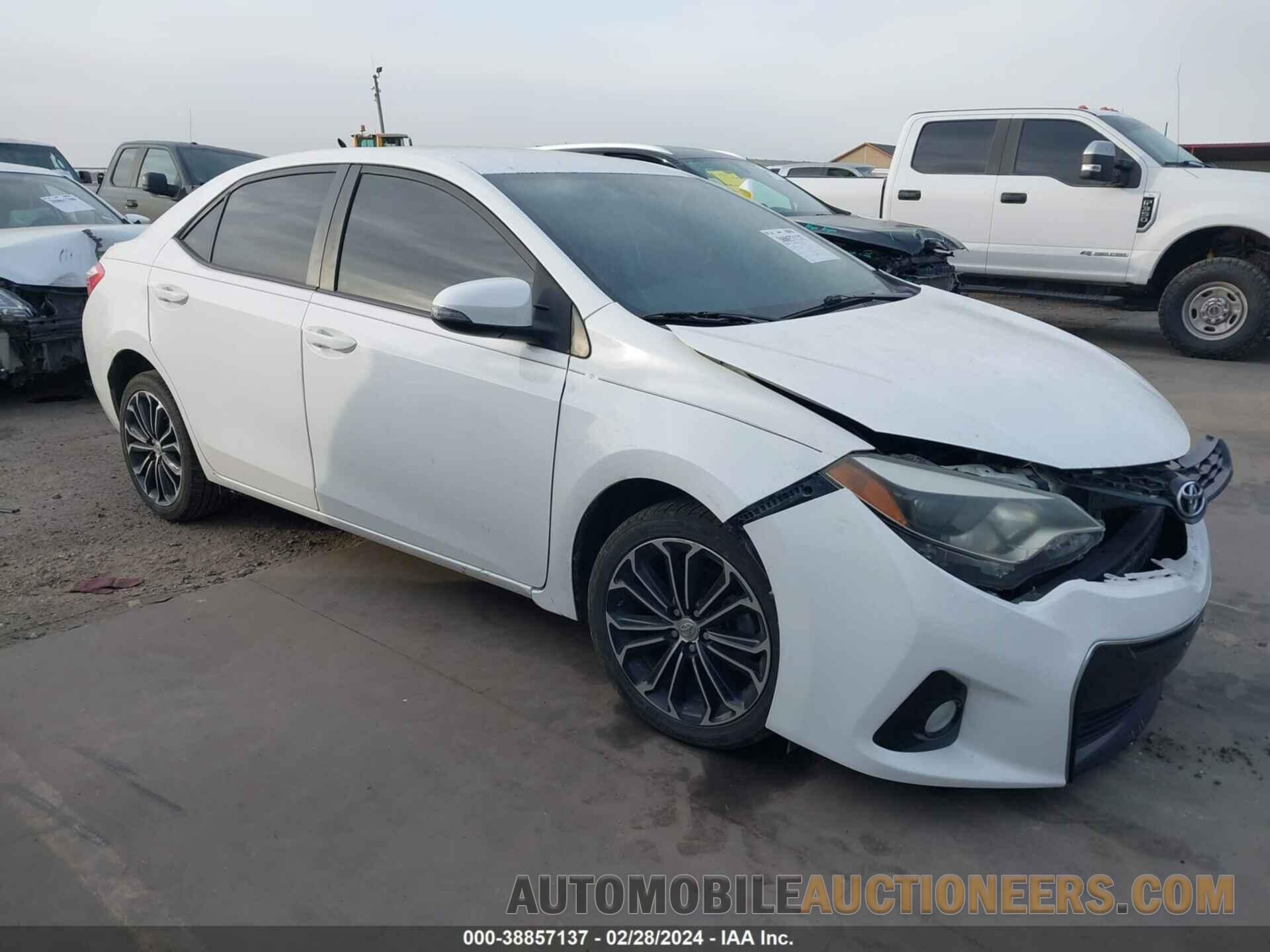 5YFBURHE8FP249100 TOYOTA COROLLA 2015