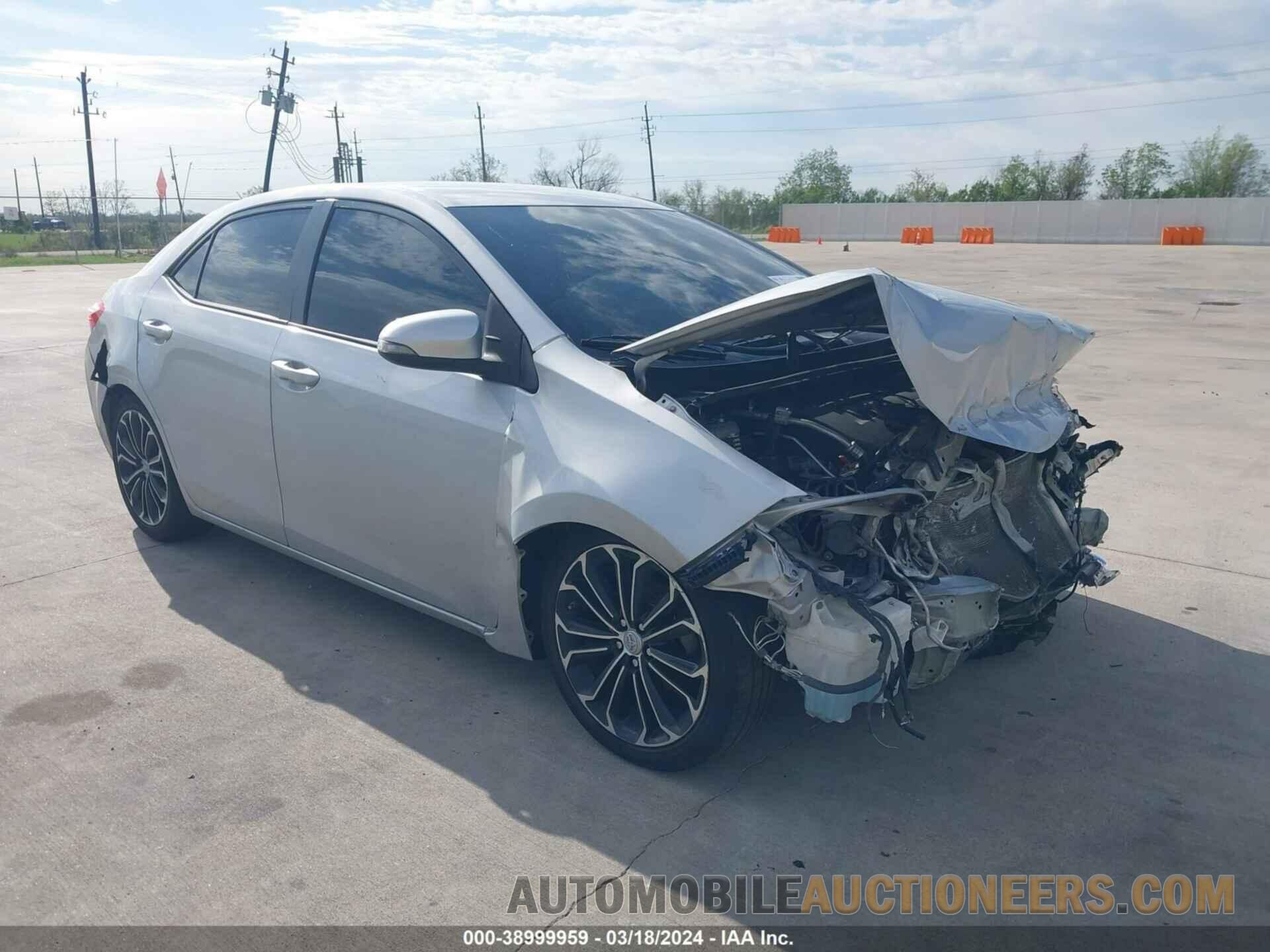 5YFBURHE8FP259125 TOYOTA COROLLA 2015