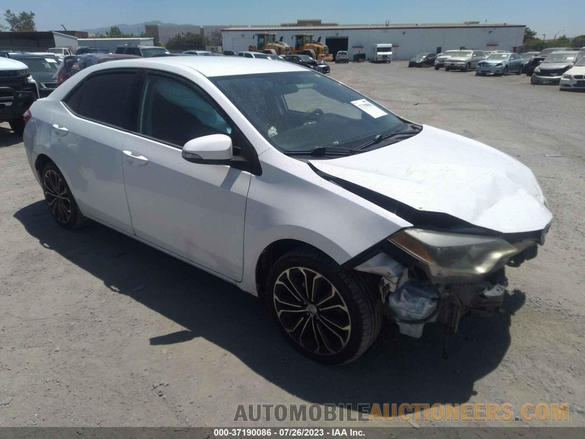 5YFBURHE8FP263207 TOYOTA COROLLA 2015