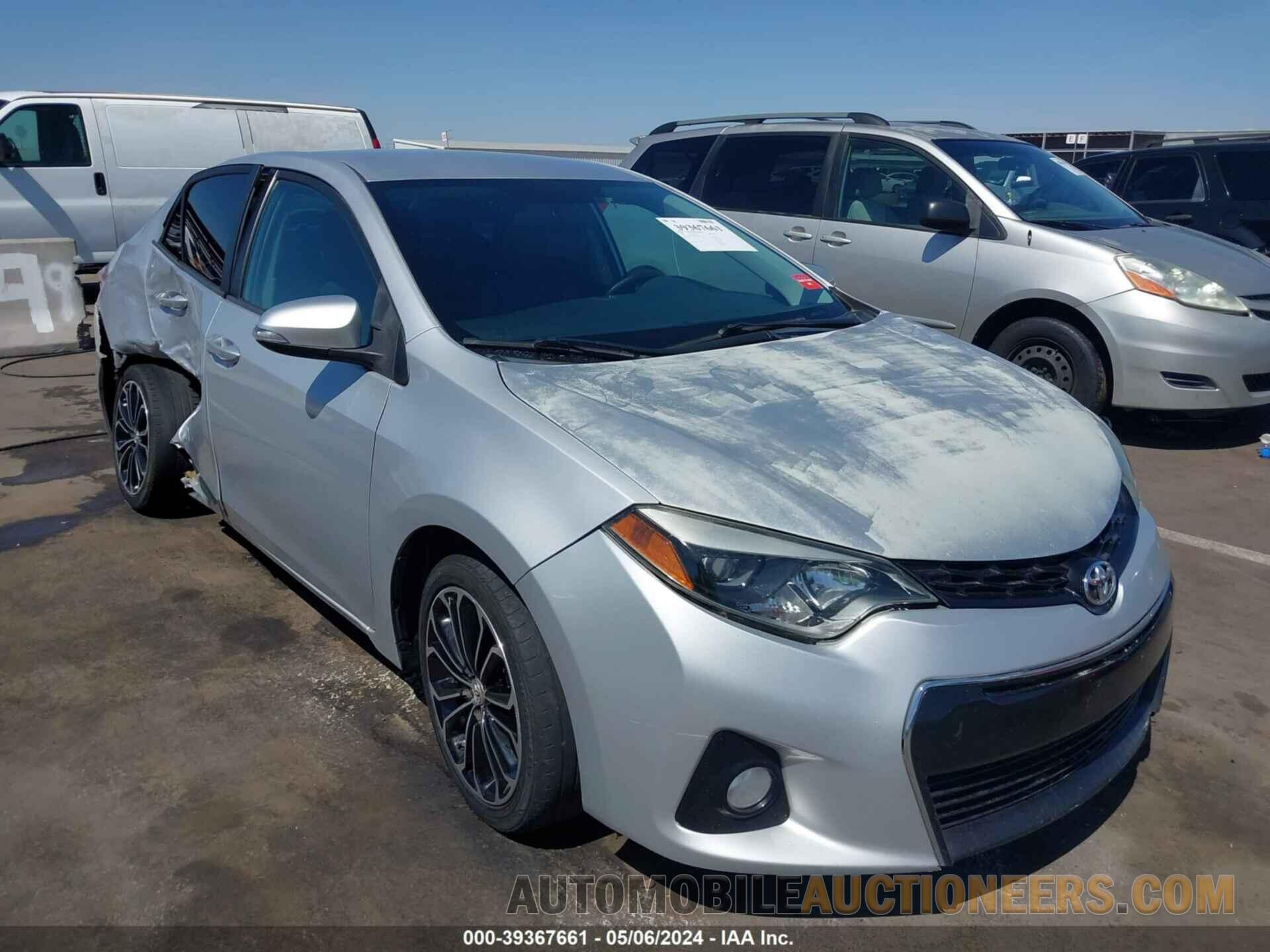 5YFBURHE8FP264308 TOYOTA COROLLA 2015