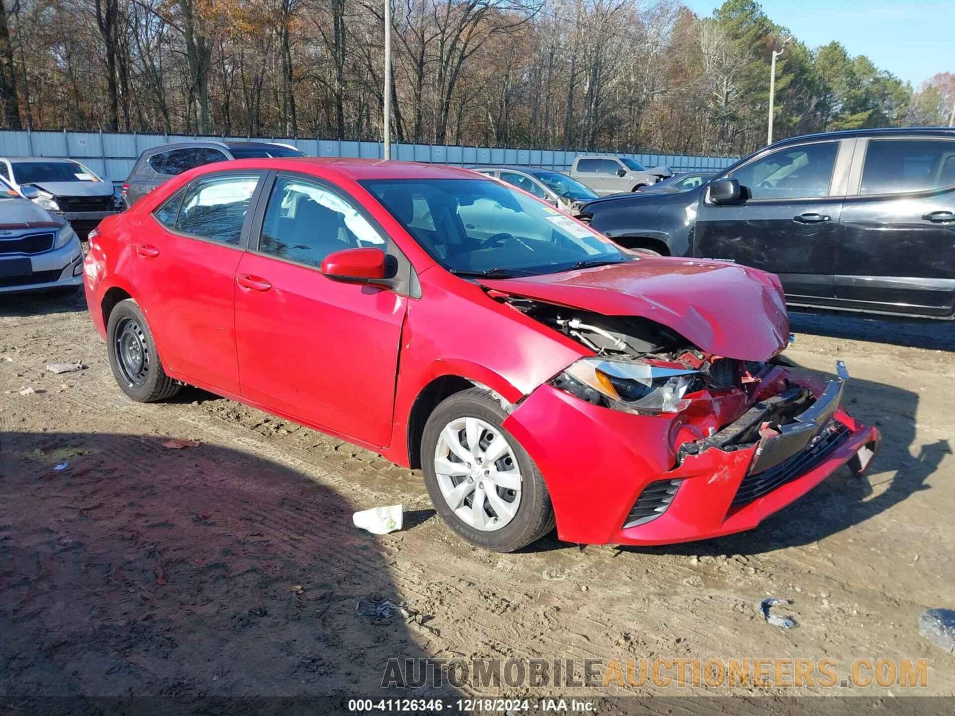 5YFBURHE8FP267743 TOYOTA COROLLA 2015