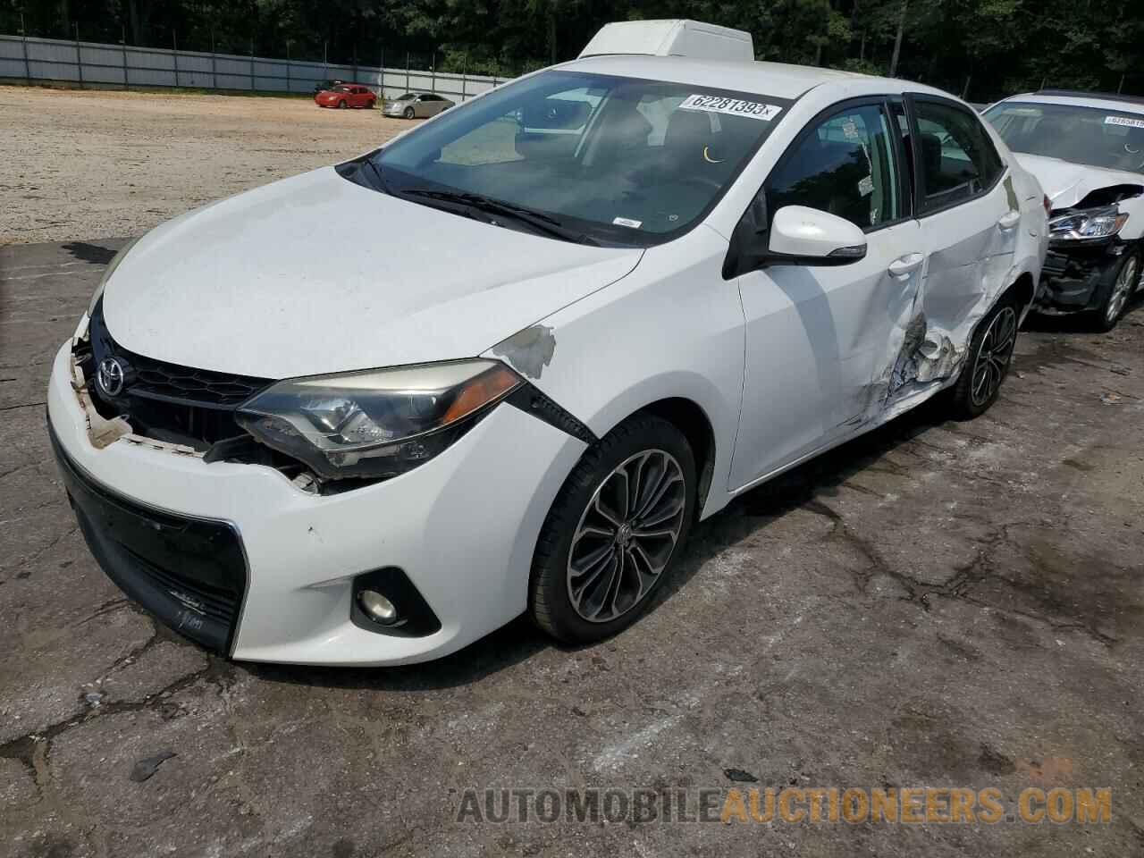 5YFBURHE8FP269637 TOYOTA COROLLA 2015