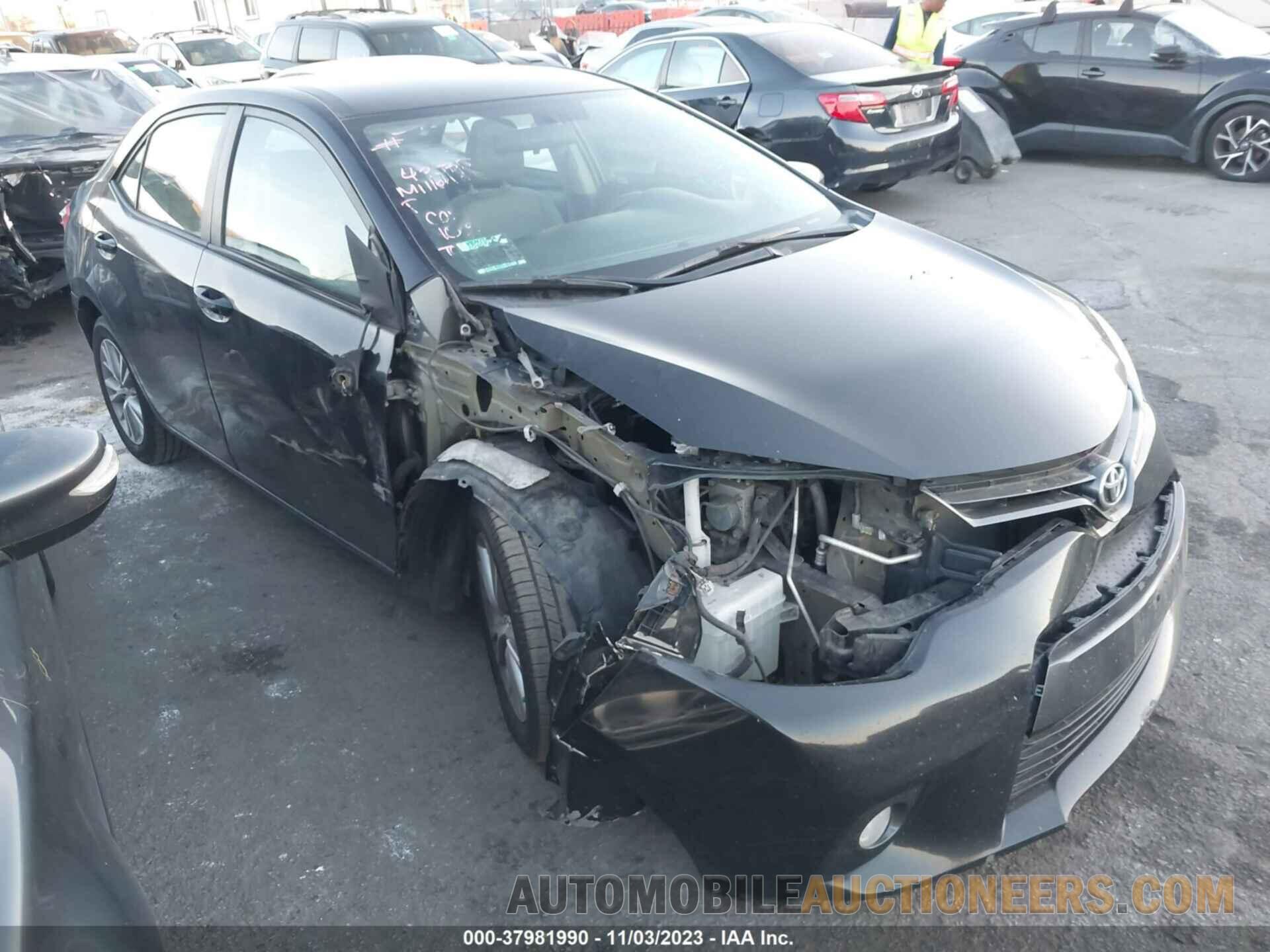 5YFBURHE8FP277169 TOYOTA COROLLA 2015