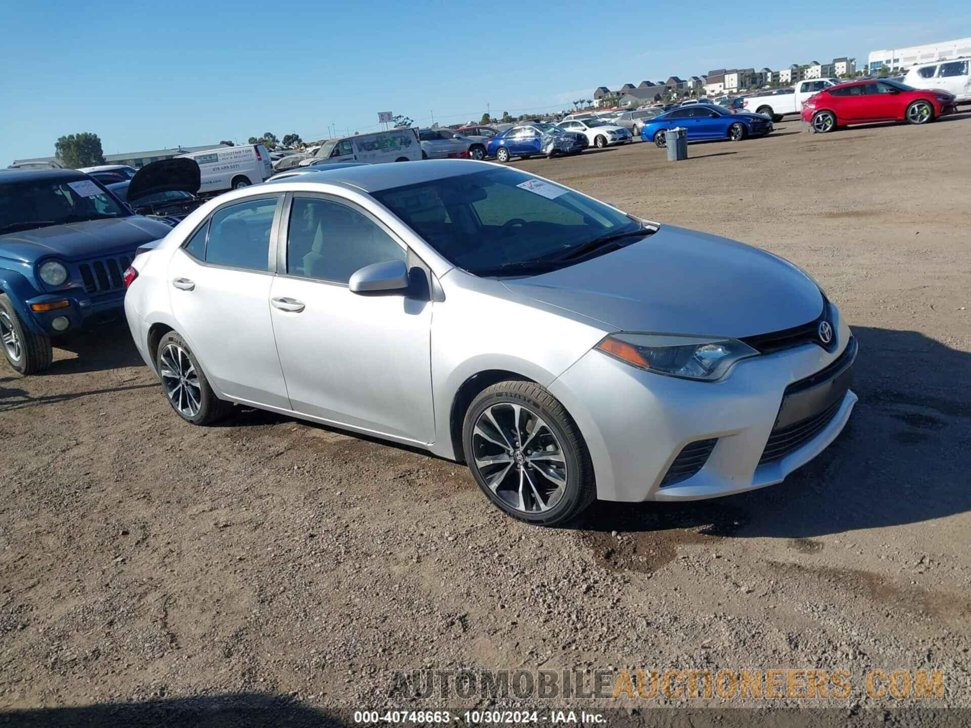 5YFBURHE8FP278676 TOYOTA COROLLA 2015