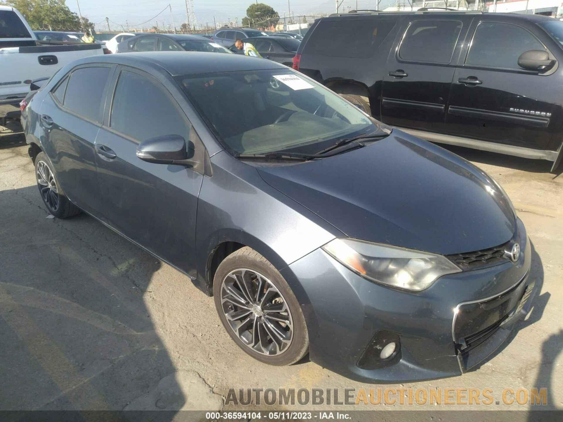 5YFBURHE8FP280637 TOYOTA COROLLA 2015