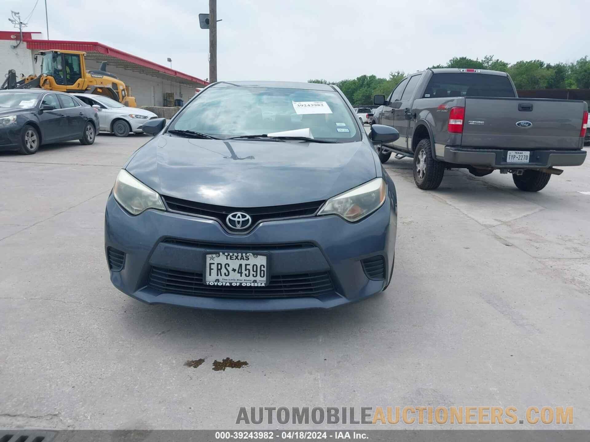 5YFBURHE8FP288530 TOYOTA COROLLA 2015