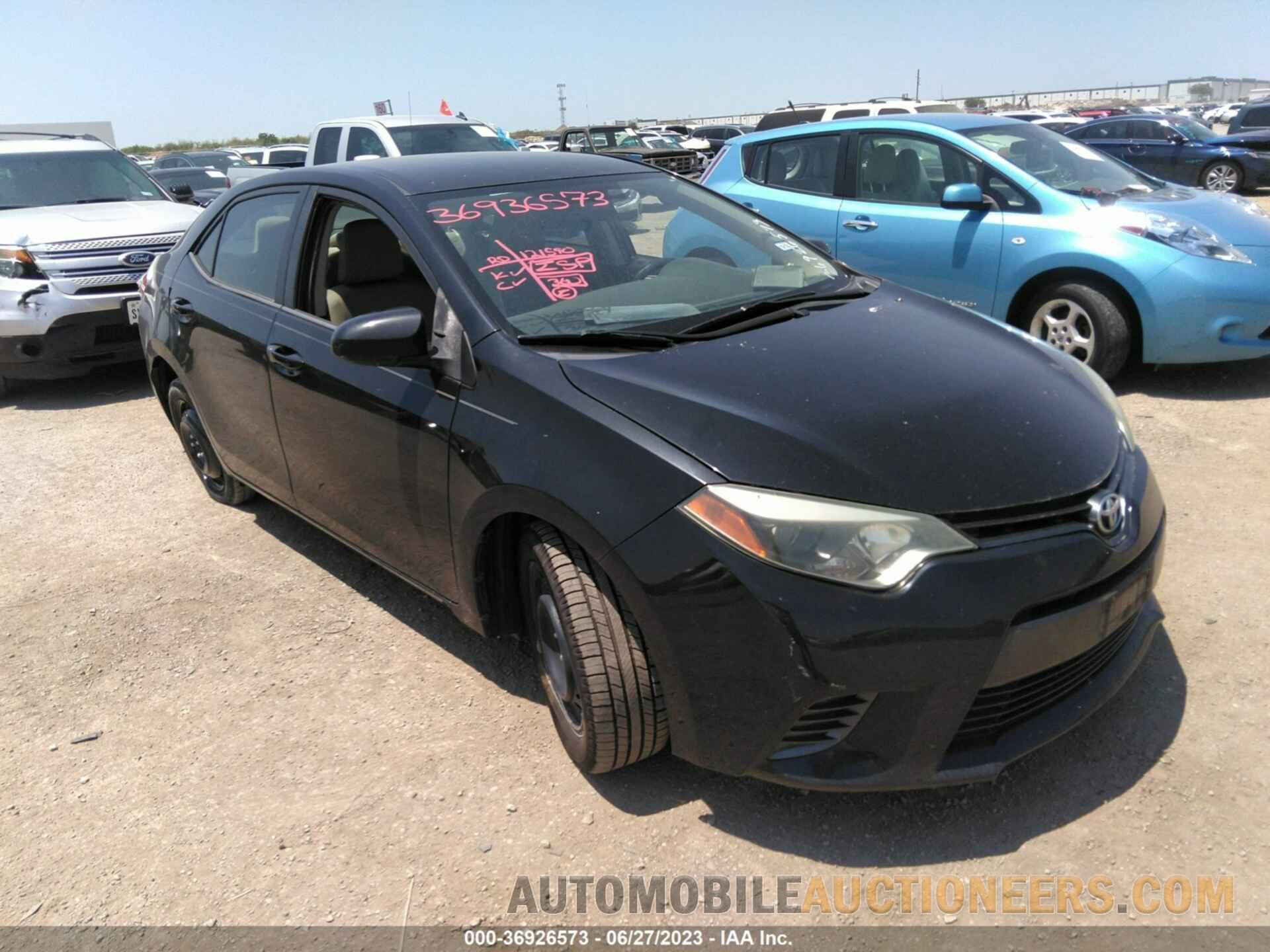 5YFBURHE8FP289838 TOYOTA COROLLA 2015