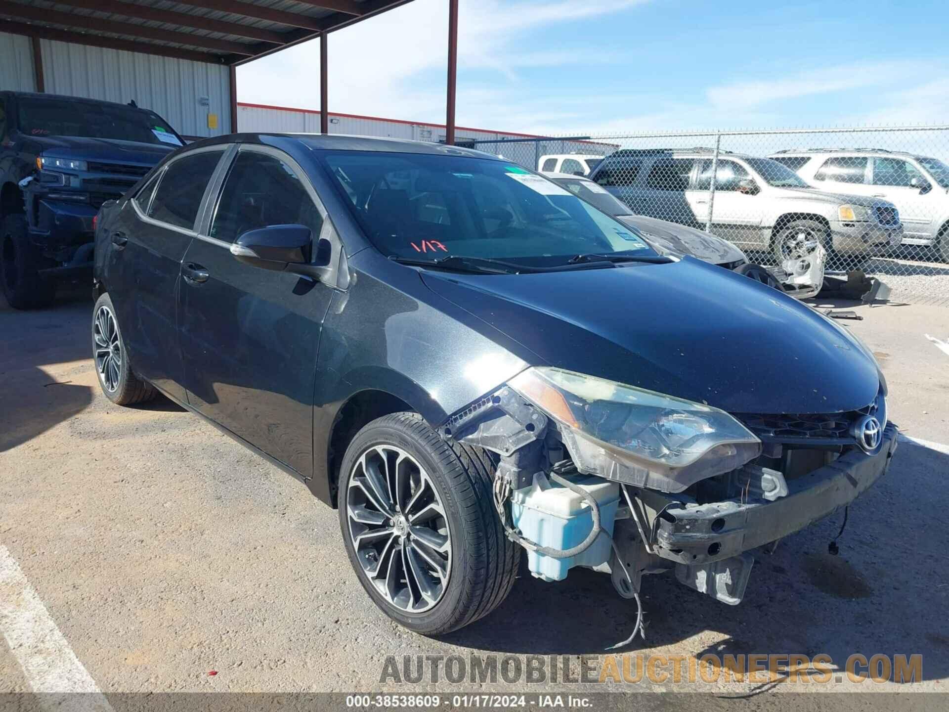 5YFBURHE8FP291573 TOYOTA COROLLA 2015