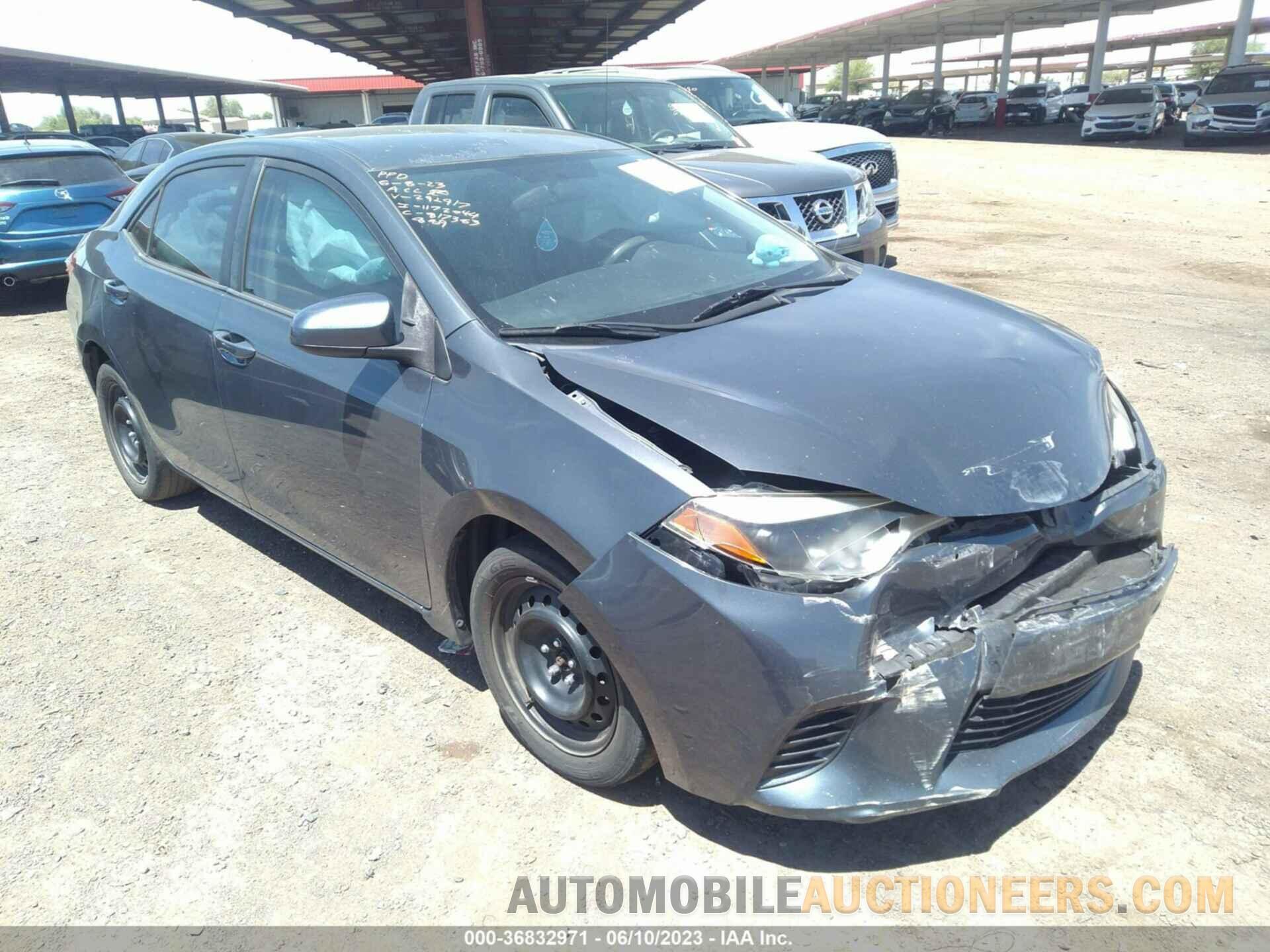 5YFBURHE8FP292917 TOYOTA COROLLA 2015