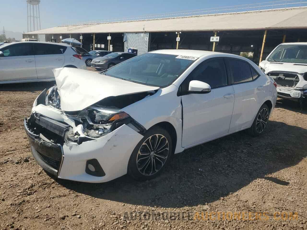 5YFBURHE8FP293159 TOYOTA COROLLA 2015