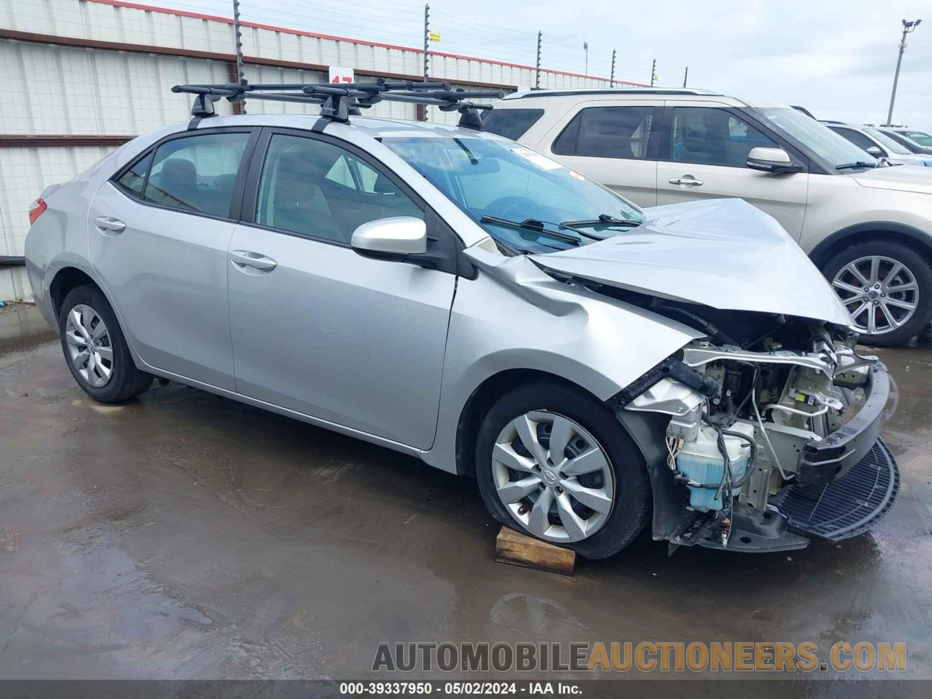 5YFBURHE8FP295316 TOYOTA COROLLA 2015