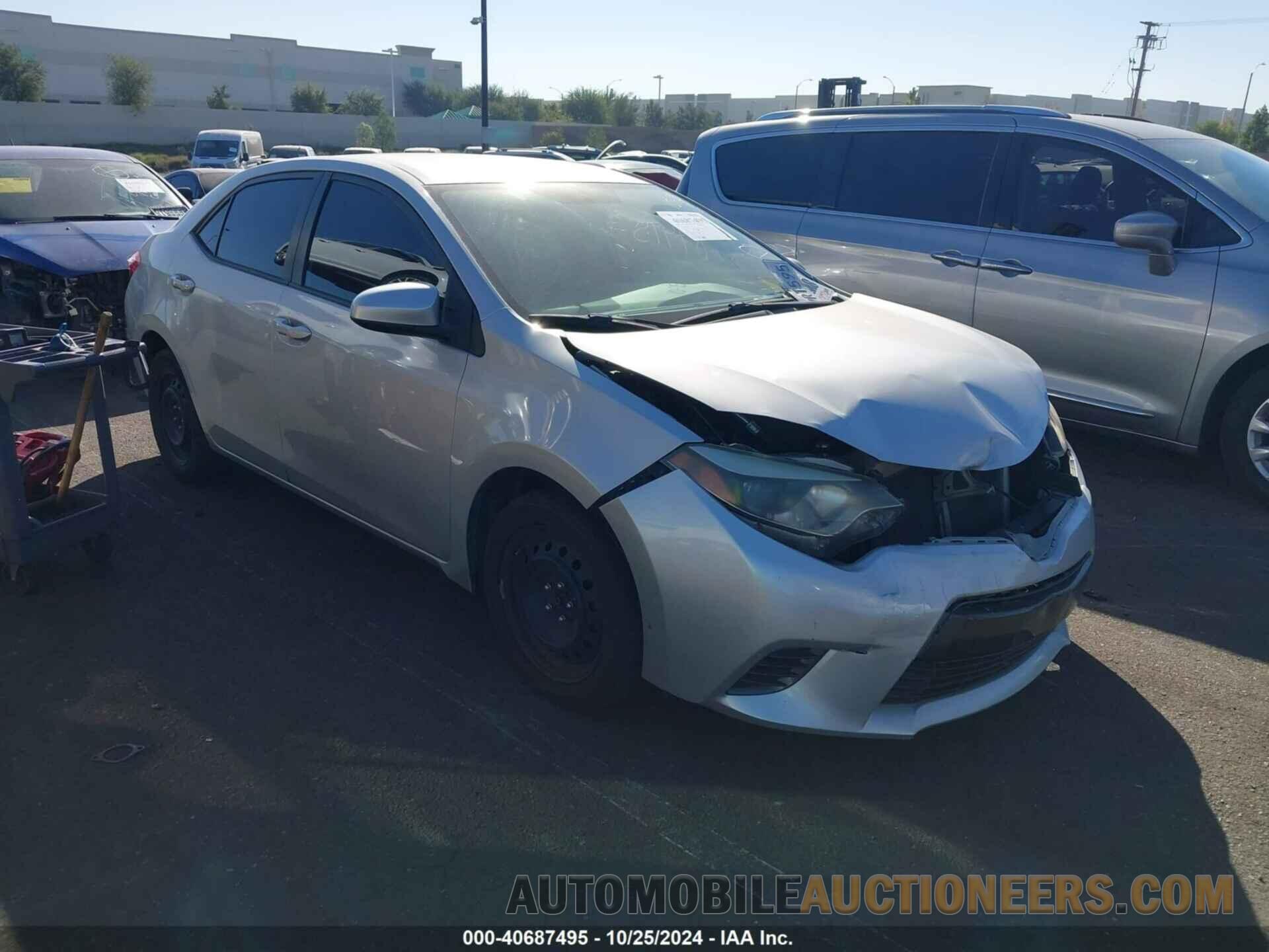 5YFBURHE8FP299642 TOYOTA COROLLA 2015