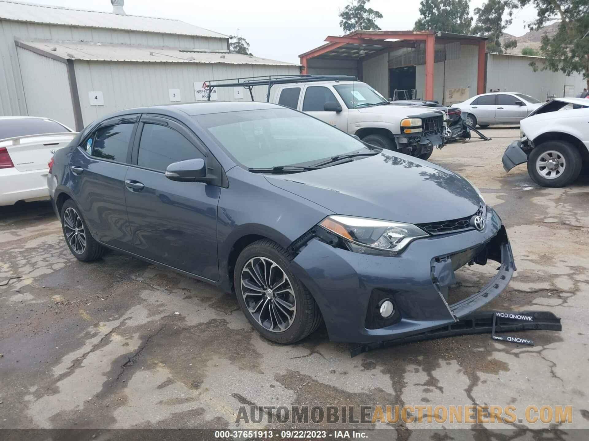 5YFBURHE8FP302281 TOYOTA COROLLA 2015