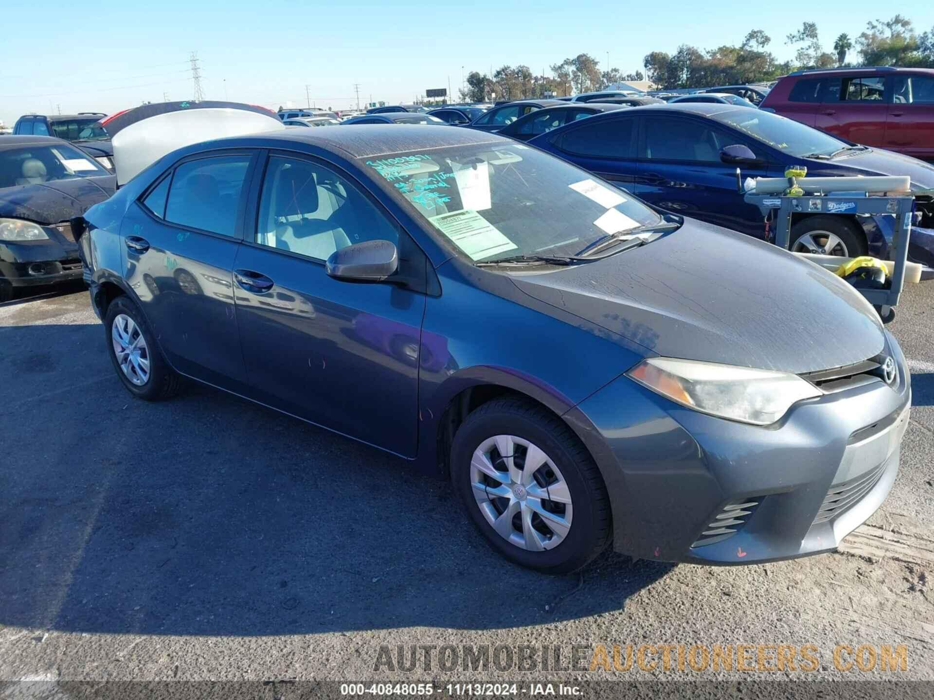 5YFBURHE8FP304628 TOYOTA COROLLA 2015