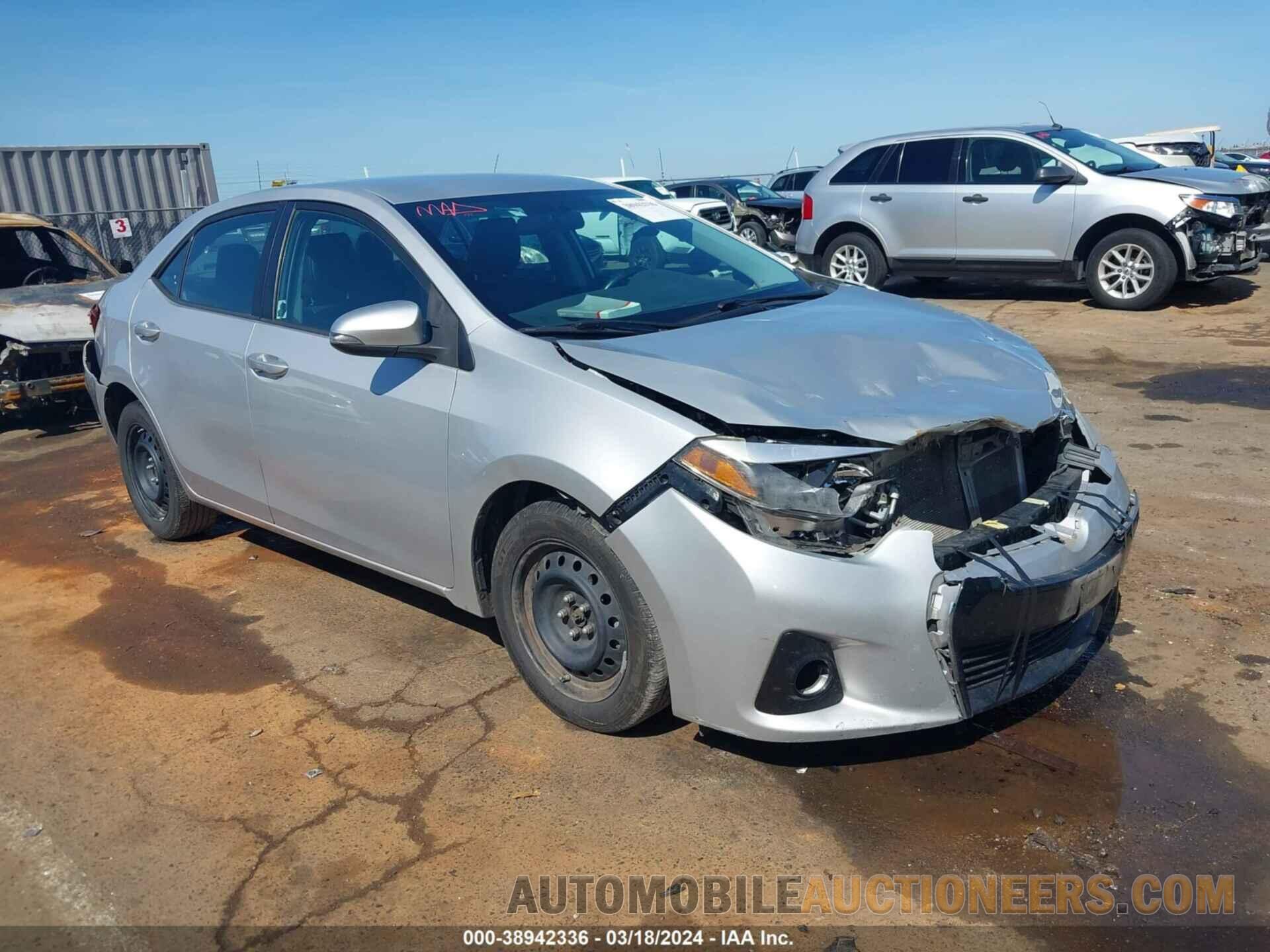 5YFBURHE8FP307030 TOYOTA COROLLA 2015