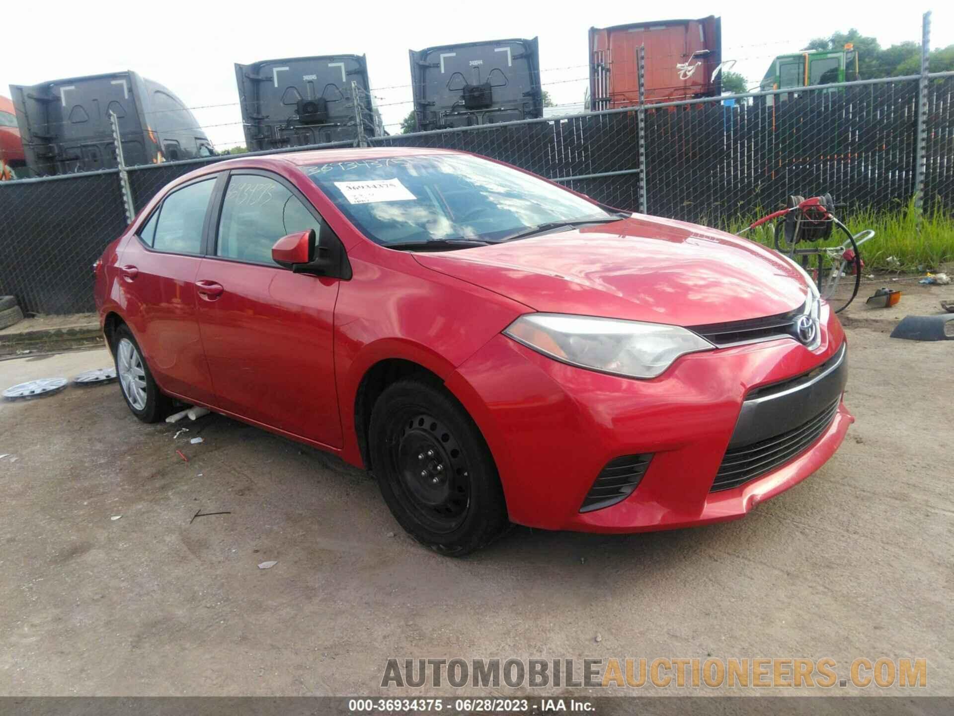 5YFBURHE8FP319131 TOYOTA COROLLA 2015